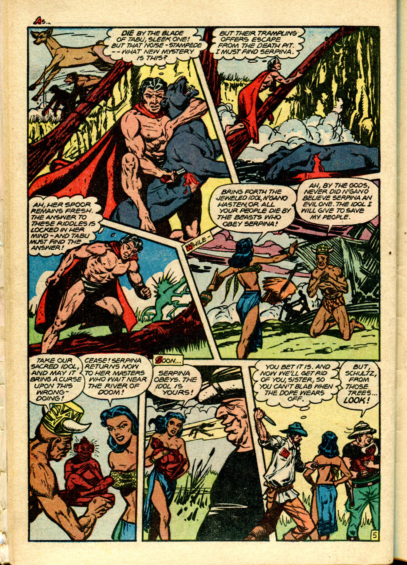 Read online Jungle Comics comic -  Issue #95 - 41