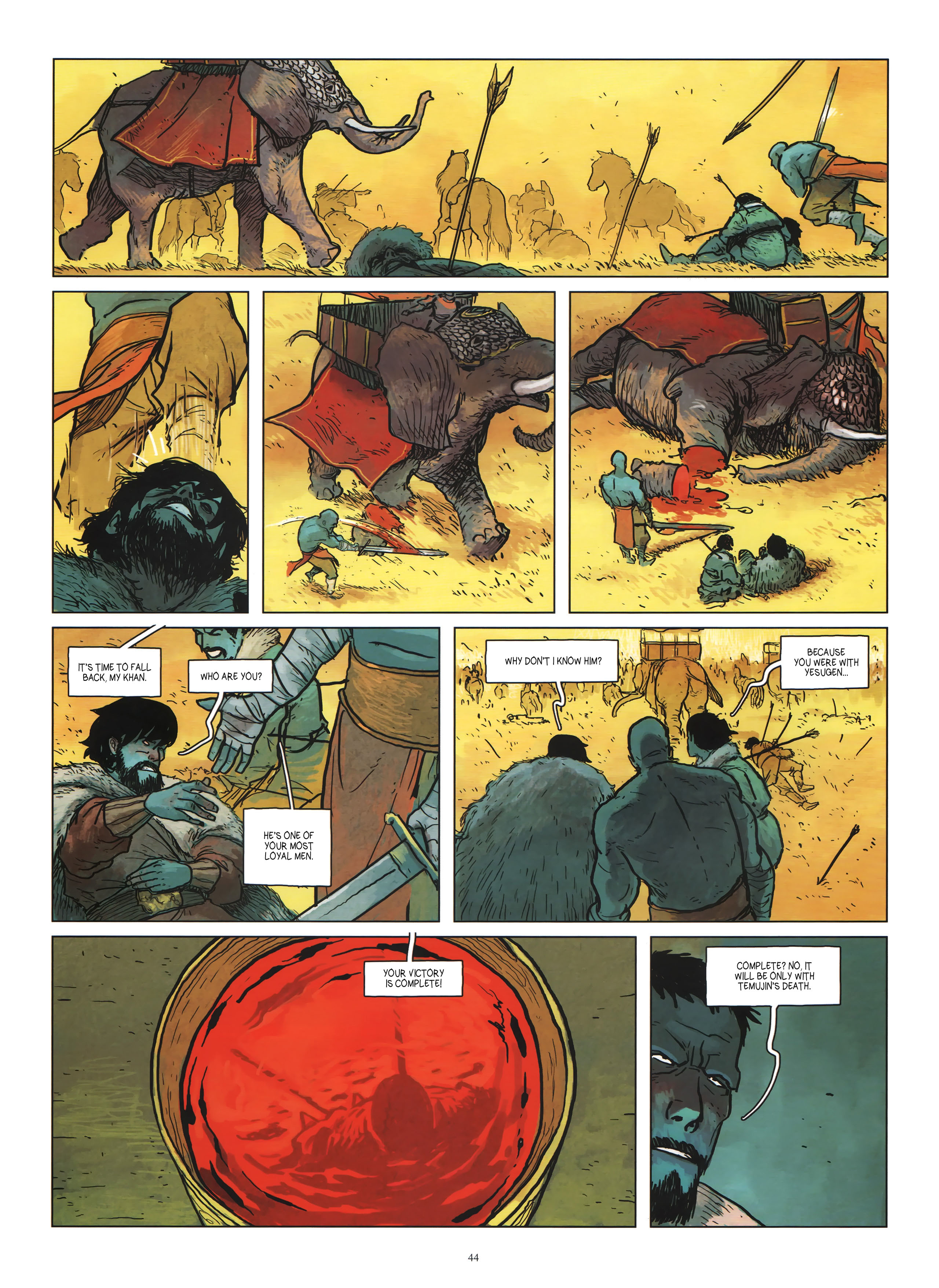 Read online Temujin comic -  Issue #2 - 46