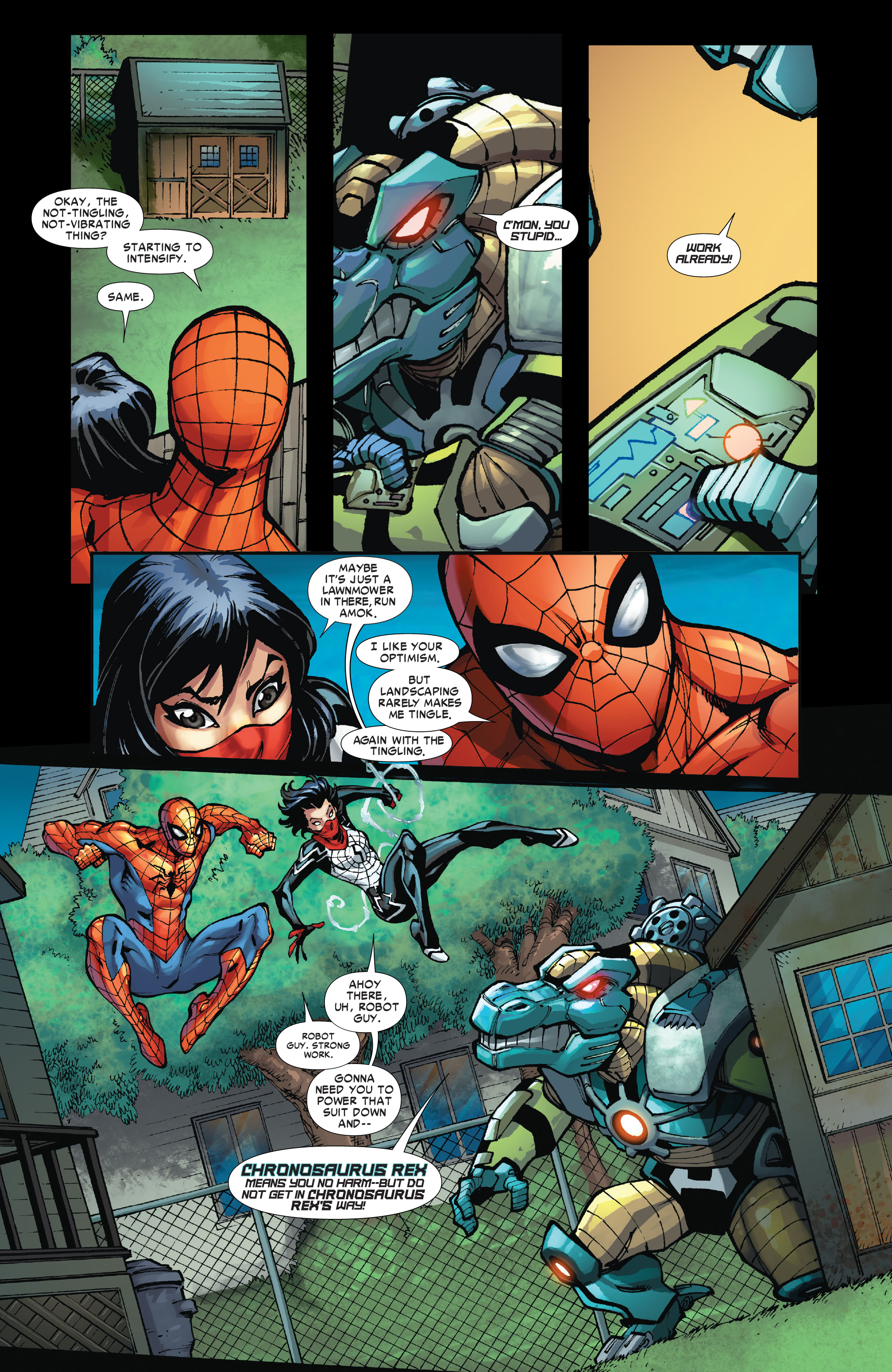 Read online Silk: Out of the Spider-Verse comic -  Issue # TPB 2 (Part 1) - 12