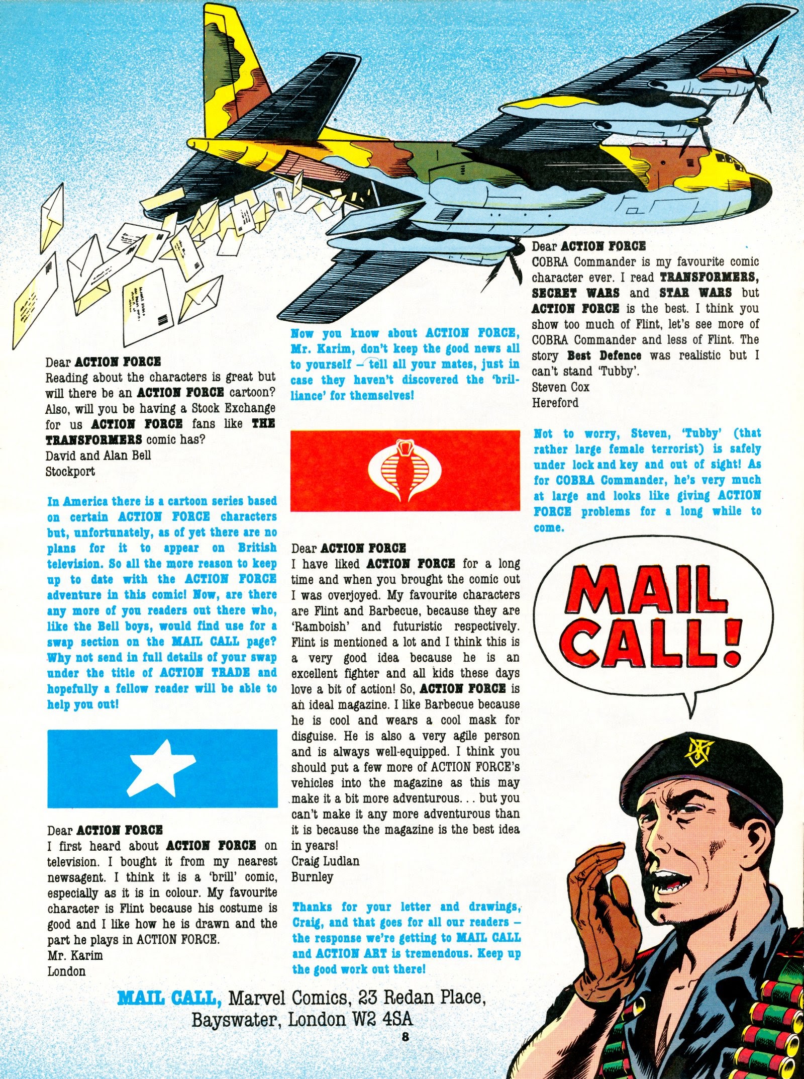 Read online Action Force comic -  Issue #13 - 8