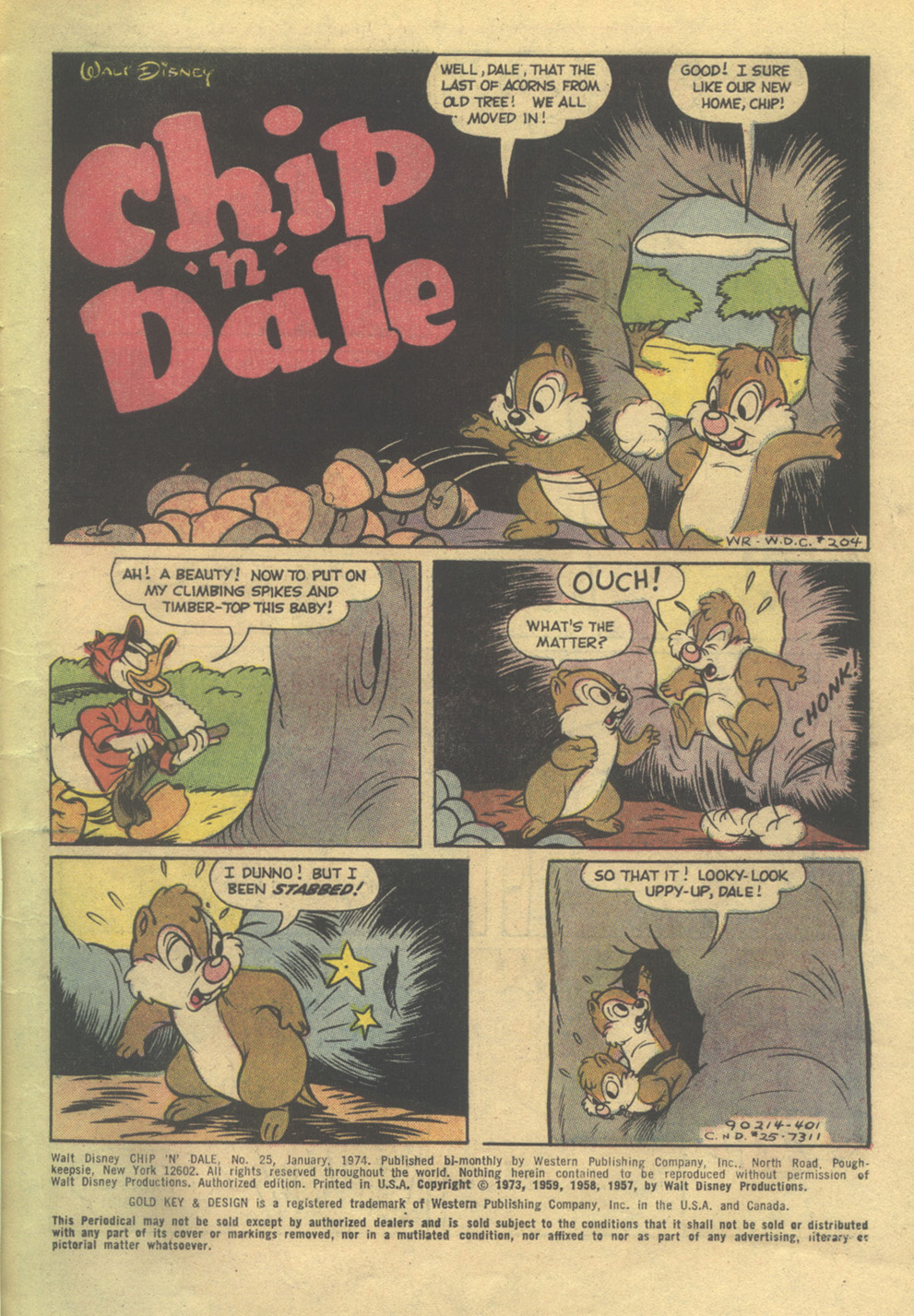 Read online Walt Disney Chip 'n' Dale comic -  Issue #25 - 3