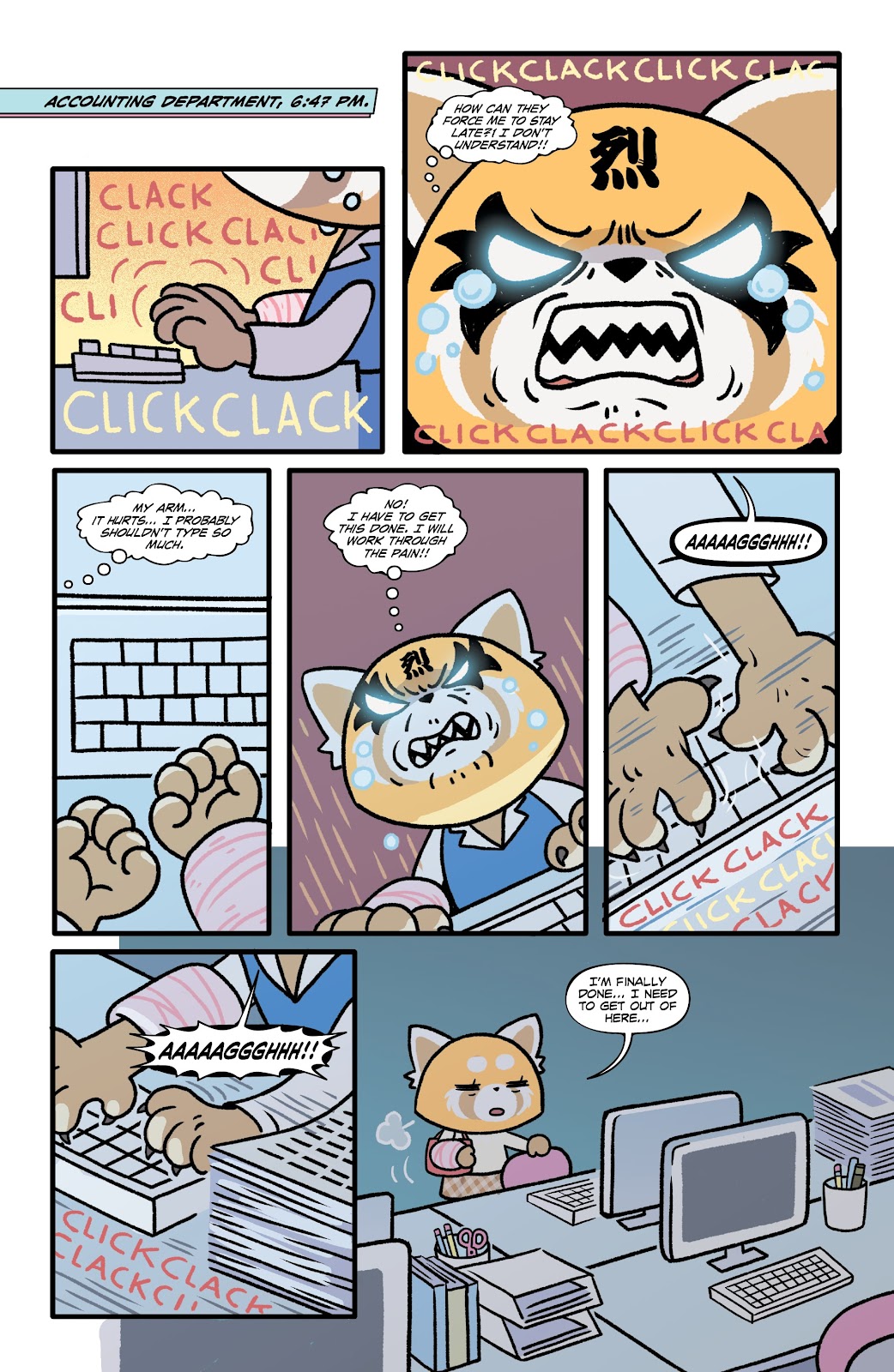 Aggretsuko issue 4 - Page 19