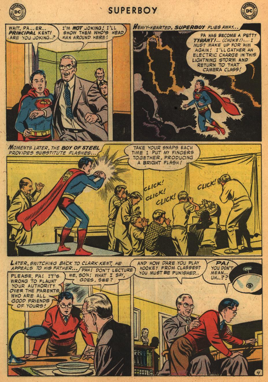 Read online Superboy (1949) comic -  Issue #55 - 23