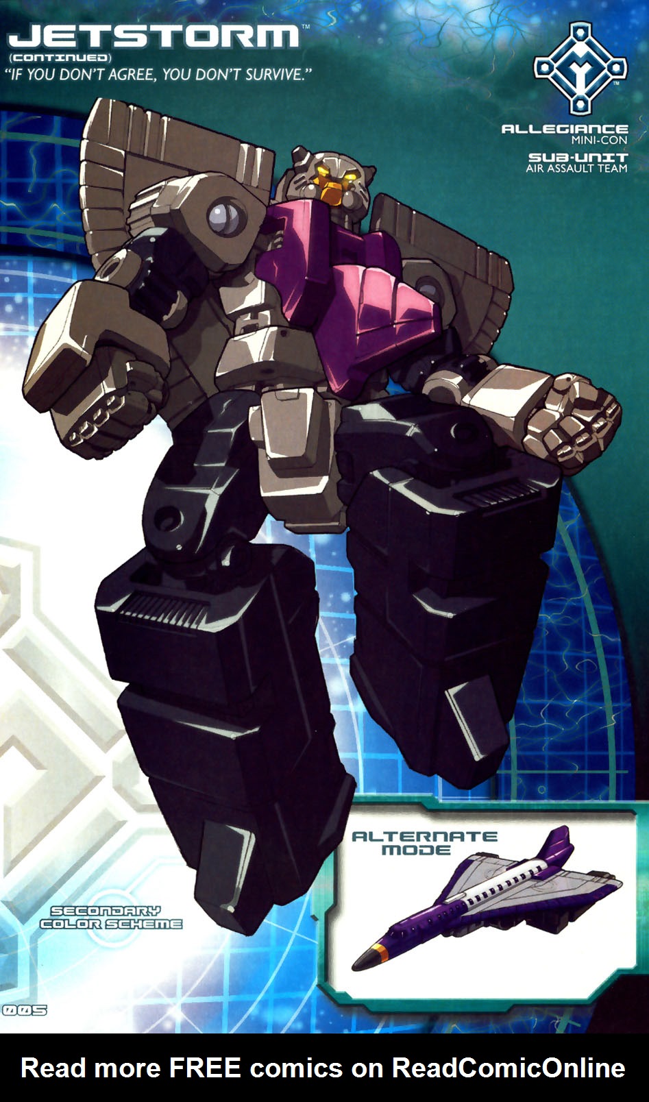 Read online More Than Meets The Eye: Transformers Armada comic -  Issue #1 - 9