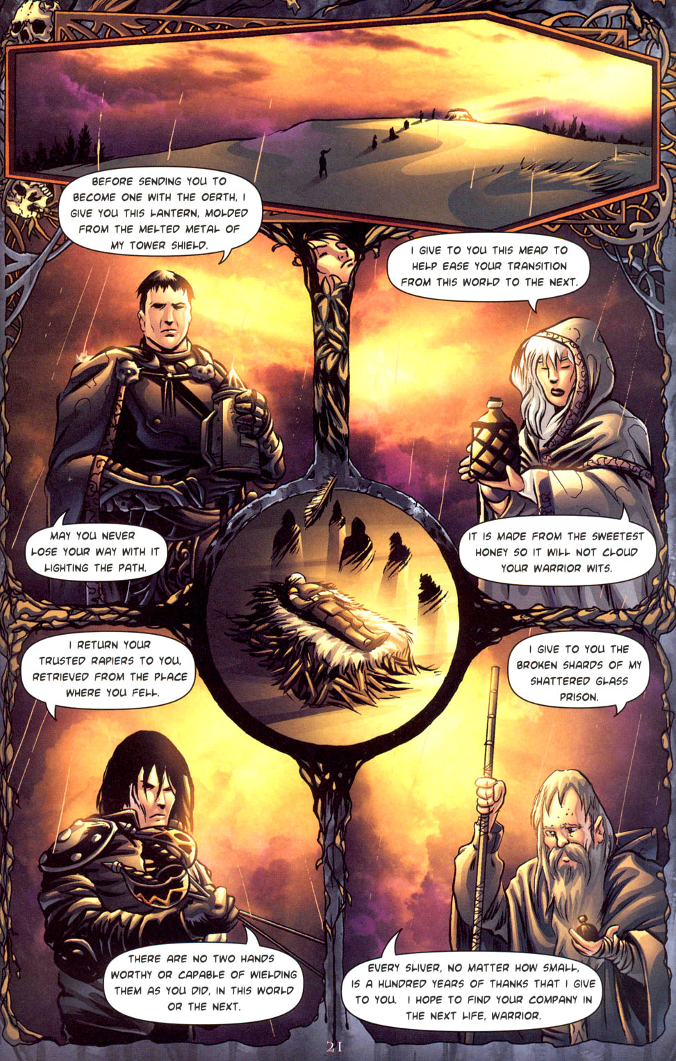 Read online Dungeons And Dragons: In The Shadow Of Dragons comic -  Issue #8 - 21