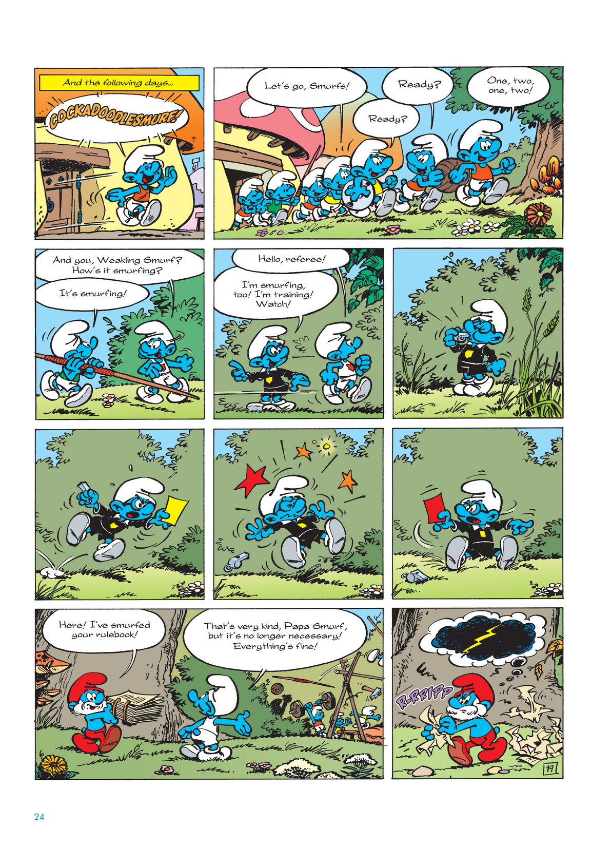 Read online The Smurfs comic -  Issue #11 - 24