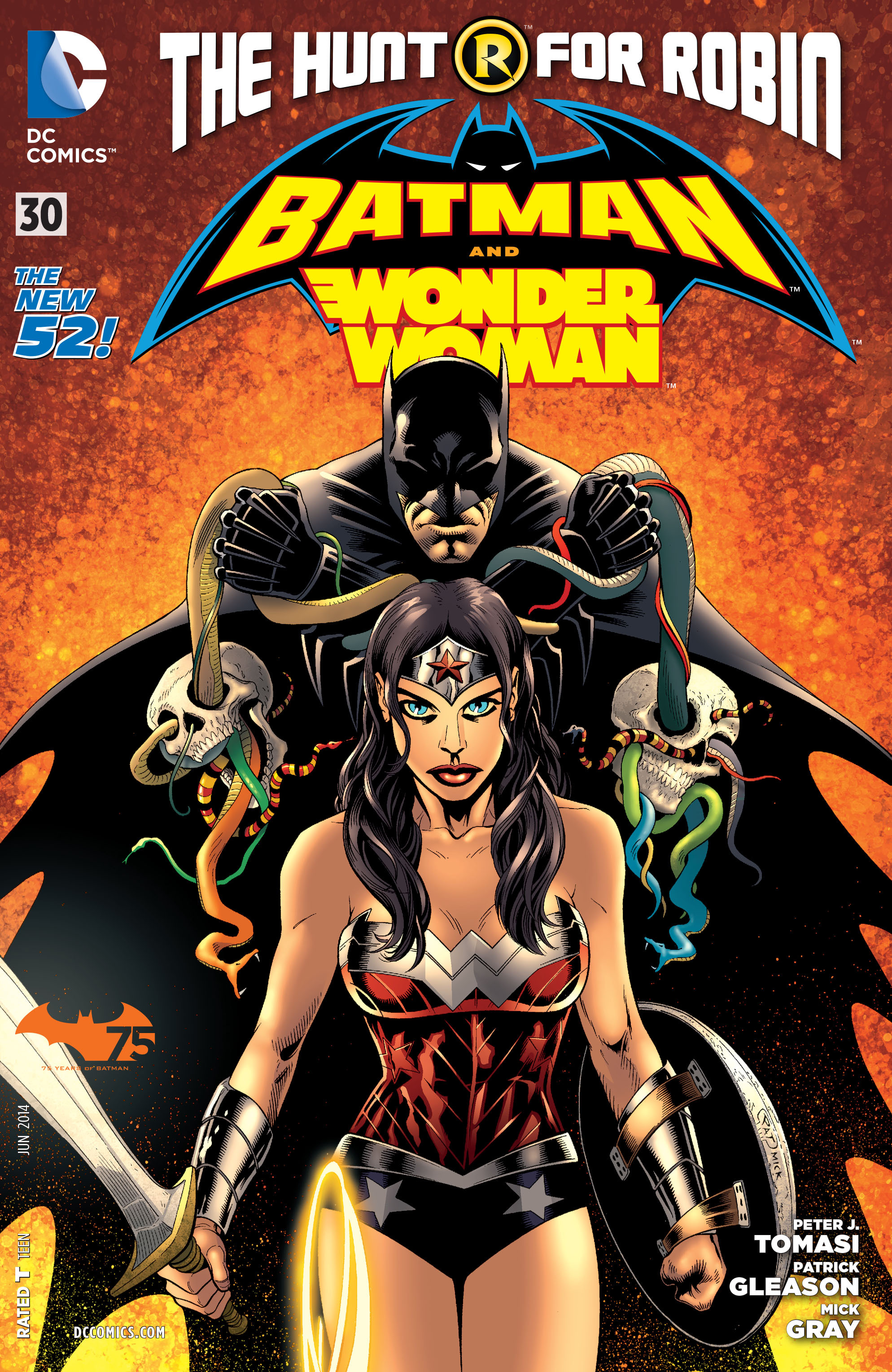 Read online Batman and Robin (2011) comic -  Issue #30 - Batman and Wonder Woman - 1