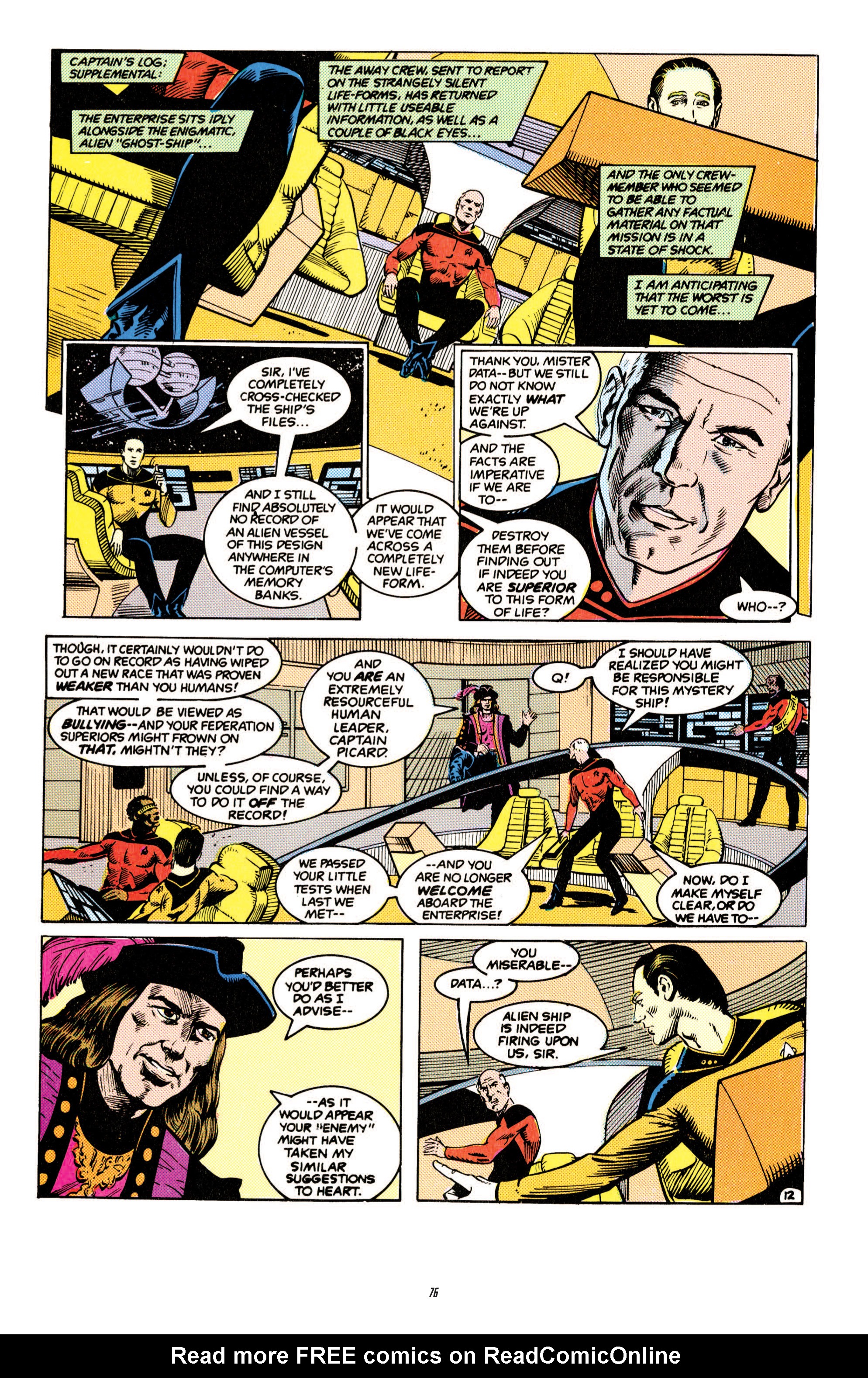 Read online Star Trek Classics comic -  Issue #4 - 75
