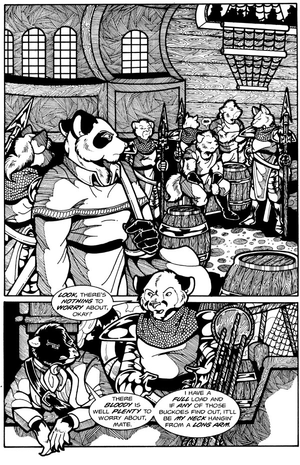 Read online Tall Tails: Thieves' Quest comic -  Issue #7 - 8