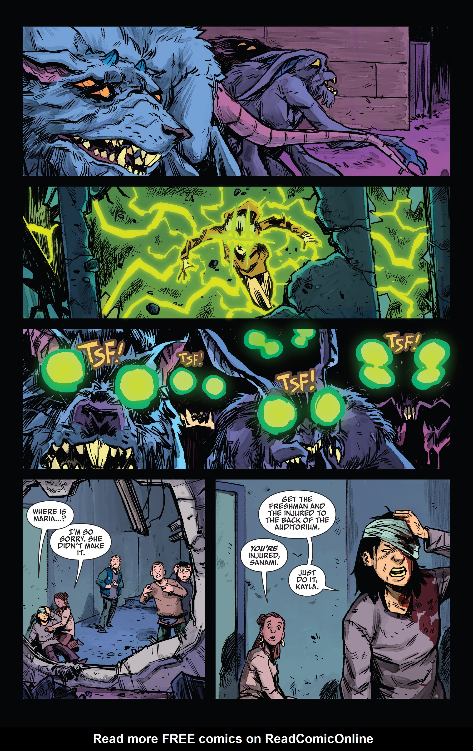 Read online The Woods comic -  Issue #20 - 9