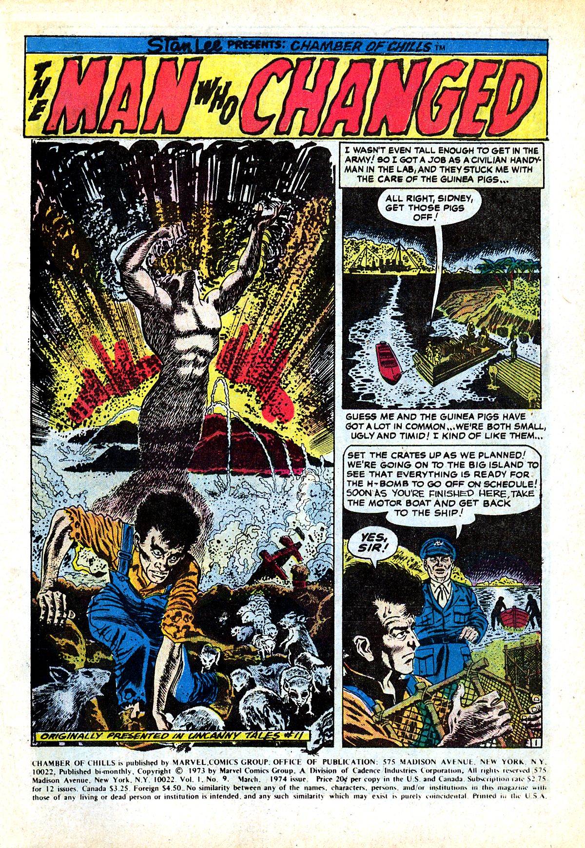 Read online Chamber of Chills (1972) comic -  Issue #9 - 3