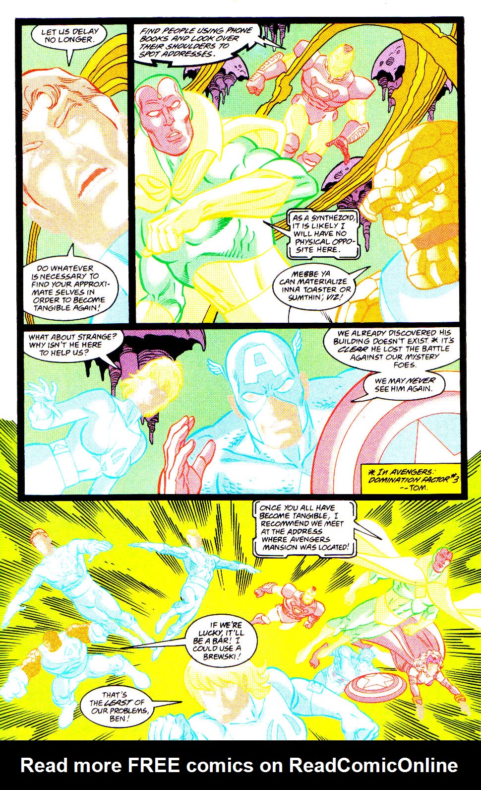 Read online Domination Factor: Fantastic Four comic -  Issue #4 - 9