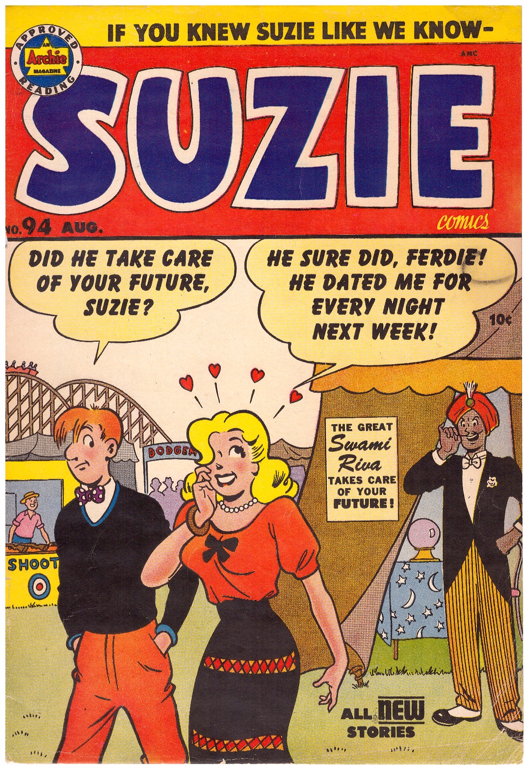 Read online Suzie Comics comic -  Issue #94 - 1