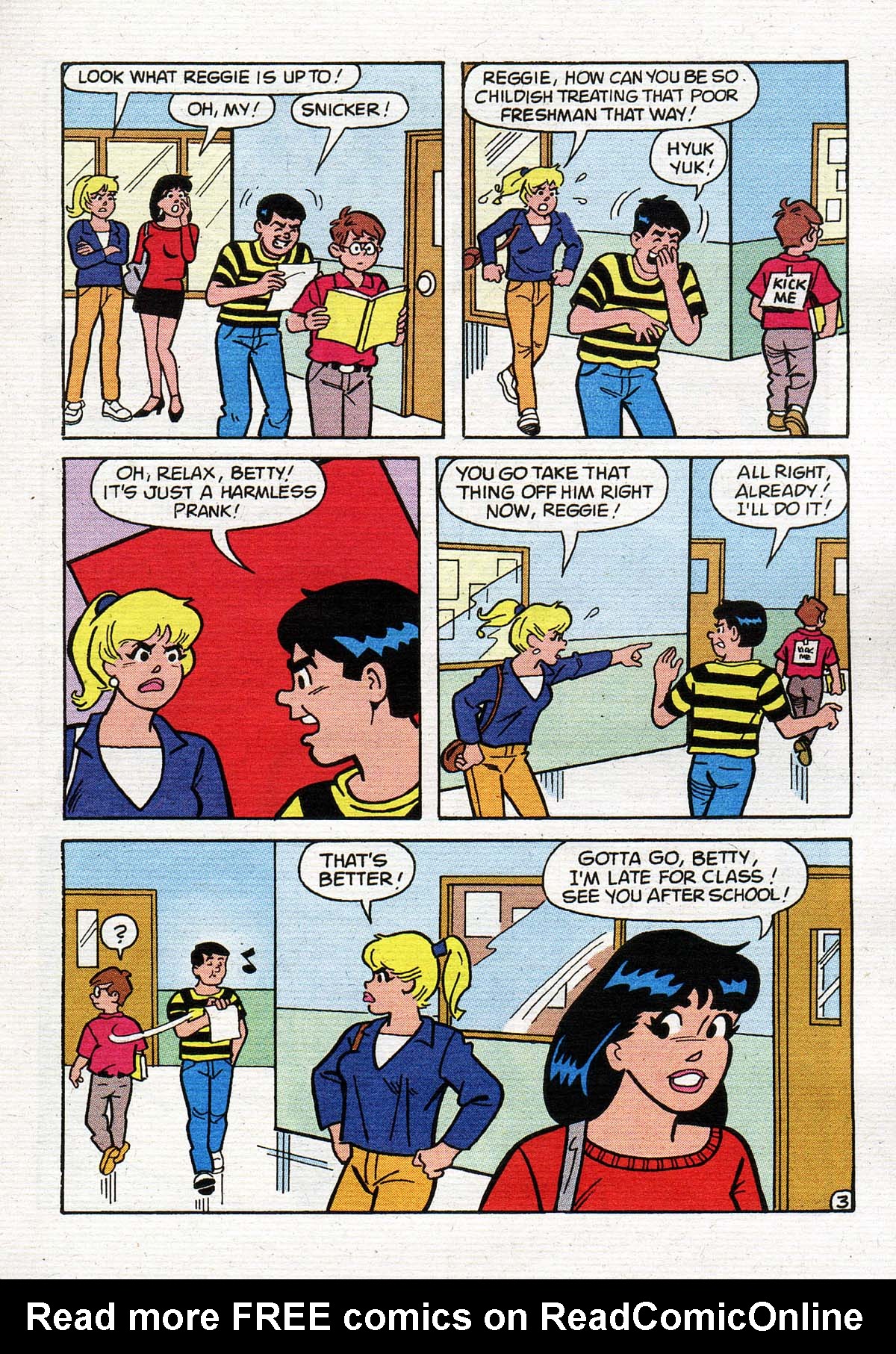 Read online Betty and Veronica Digest Magazine comic -  Issue #144 - 30