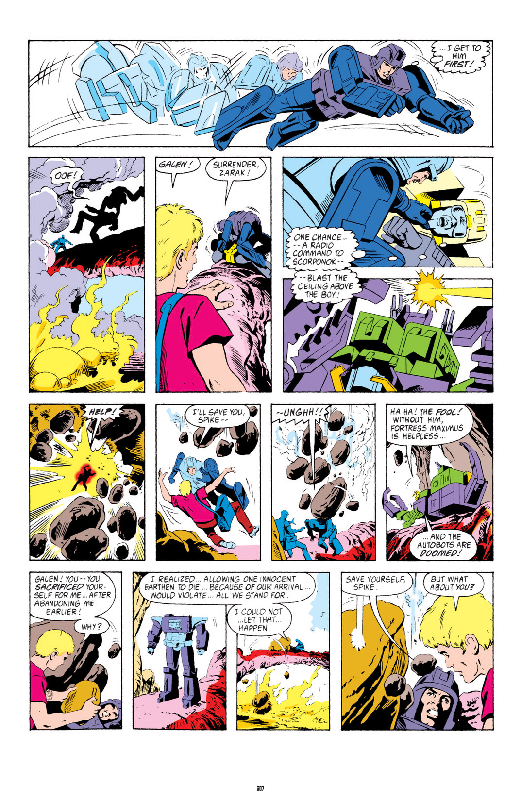 Read online The Transformers Classics comic -  Issue # TPB 3 - 308