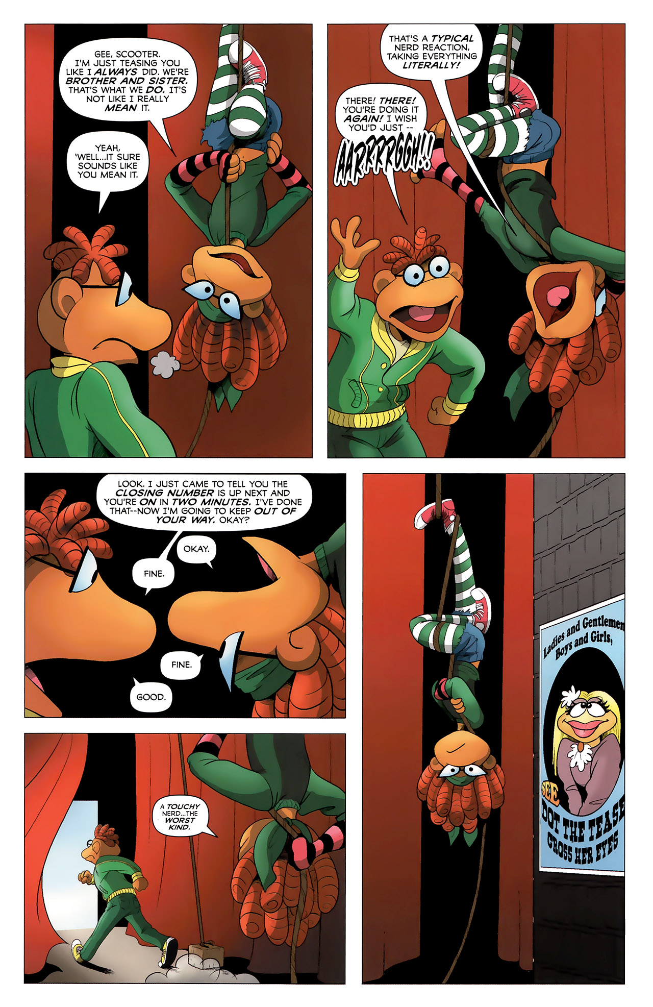 Read online The Muppet Show: The Comic Book comic -  Issue #4 - 19