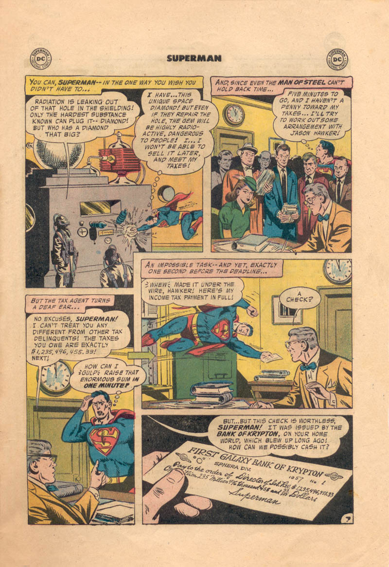 Read online Superman (1939) comic -  Issue #114 - 31