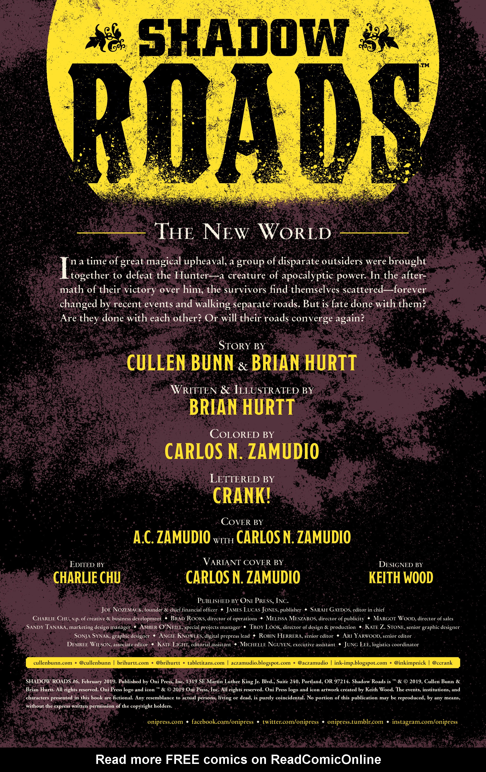 Read online Shadow Roads comic -  Issue #6 - 2