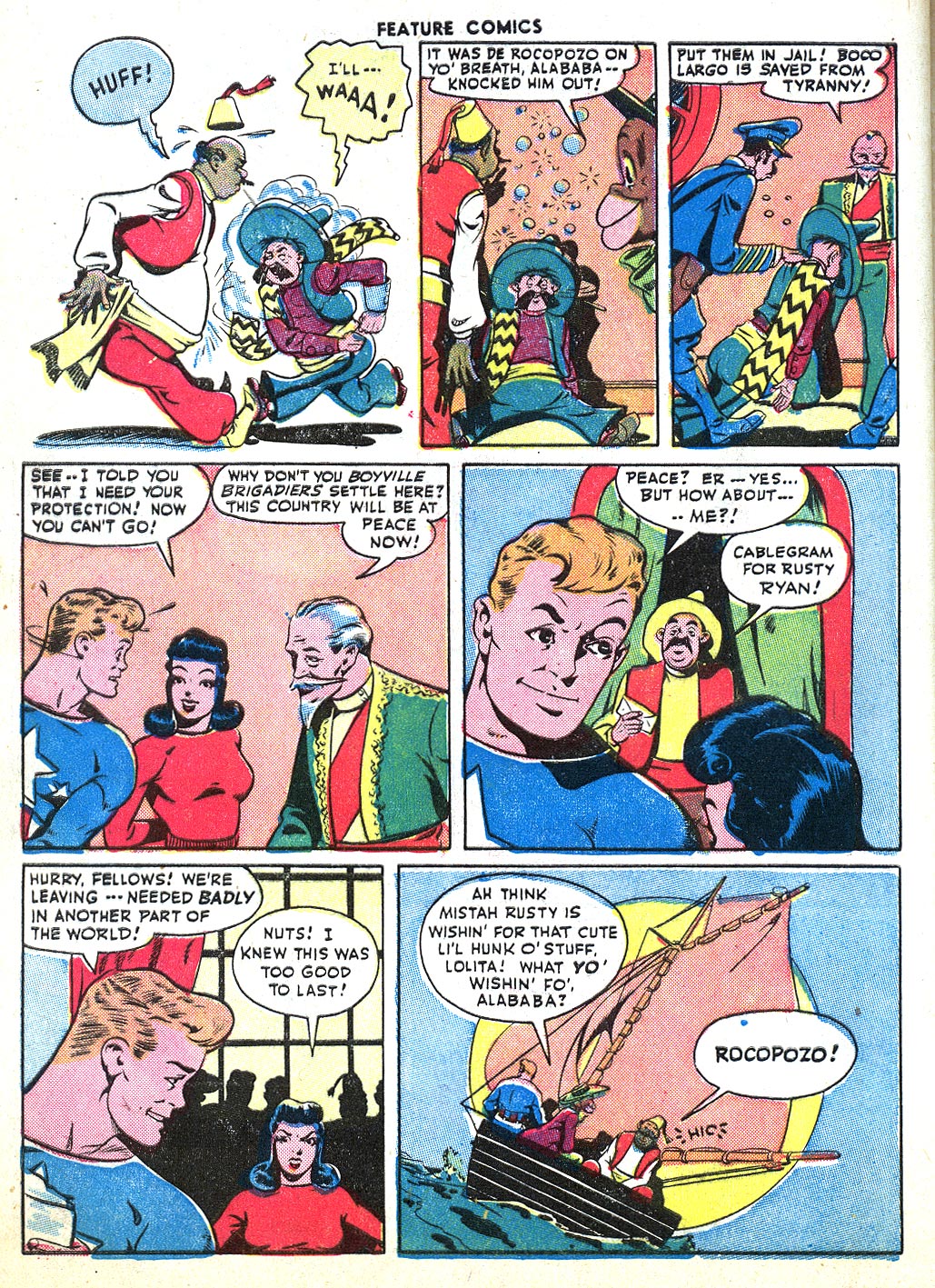 Read online Feature Comics comic -  Issue #98 - 58