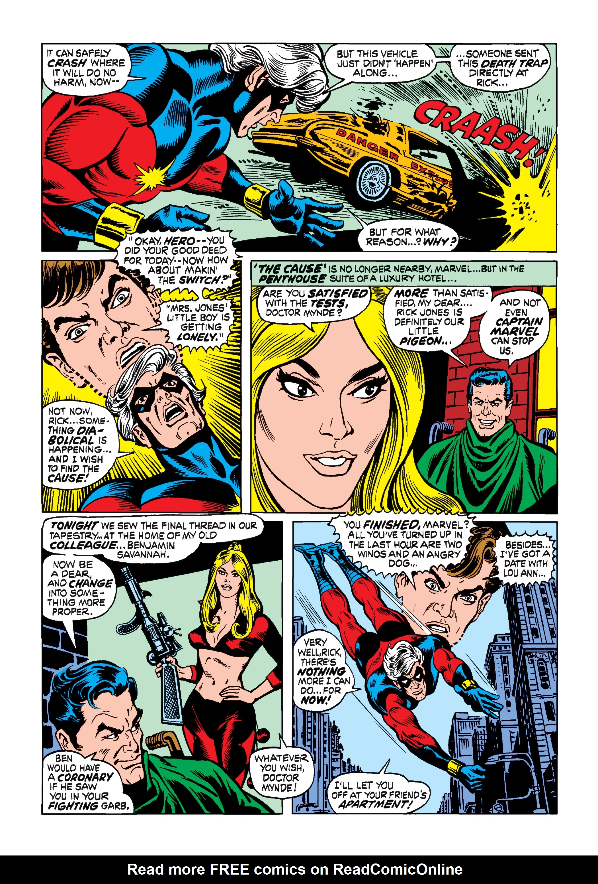 Read online Marvel Masterworks: Captain Marvel comic -  Issue # TPB 3 (Part 1) - 52