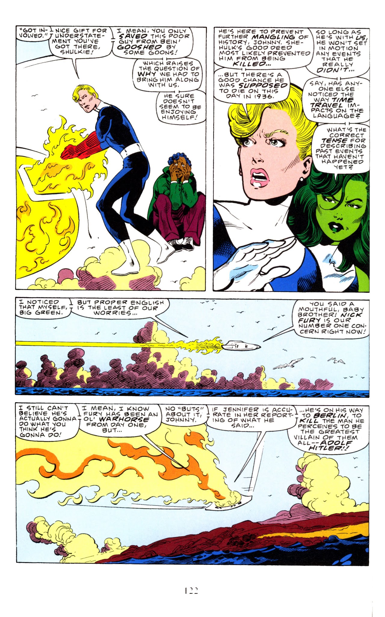 Read online Fantastic Four Visionaries: John Byrne comic -  Issue # TPB 8 - 123
