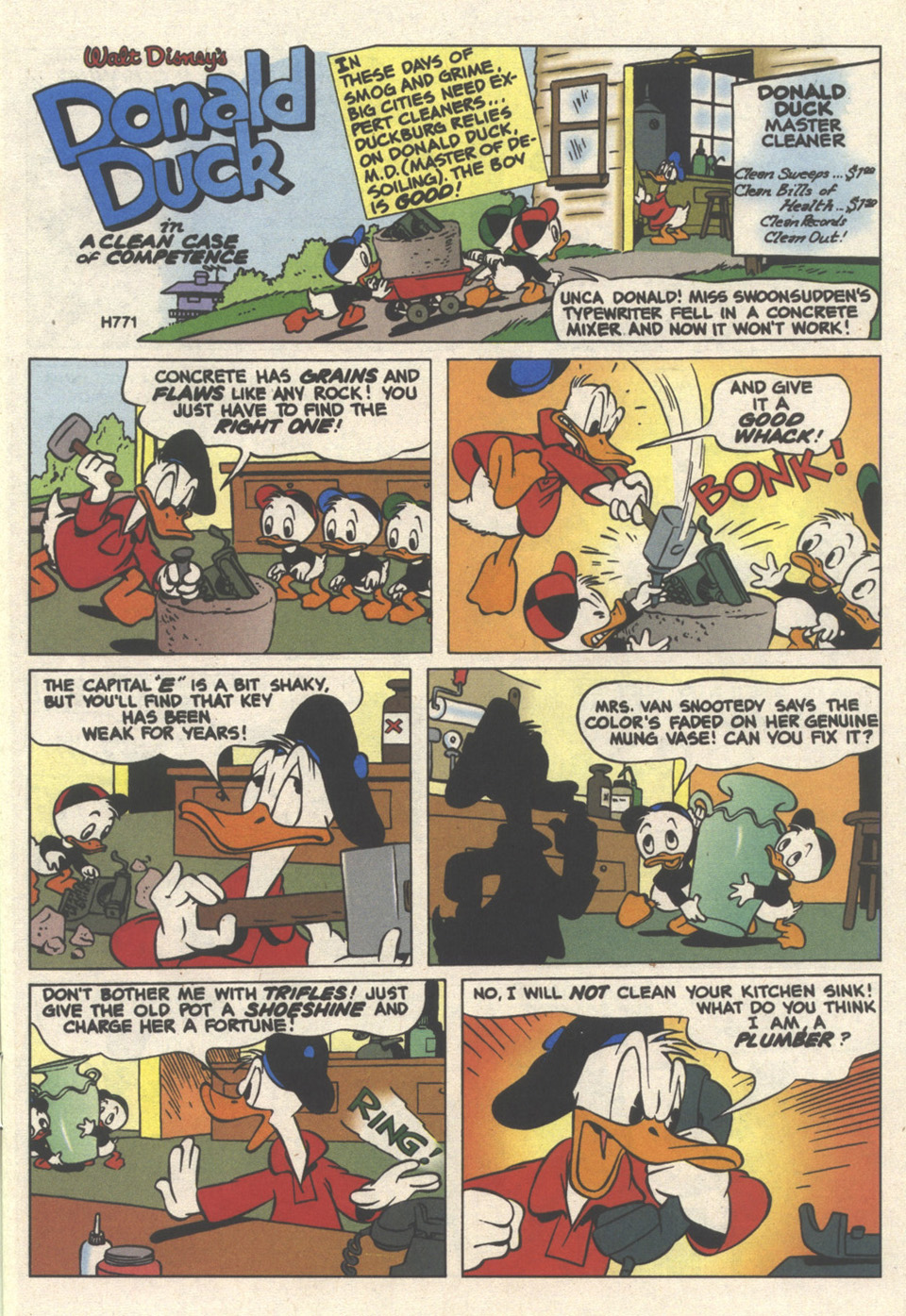 Read online Walt Disney's Donald Duck (1986) comic -  Issue #306 - 3