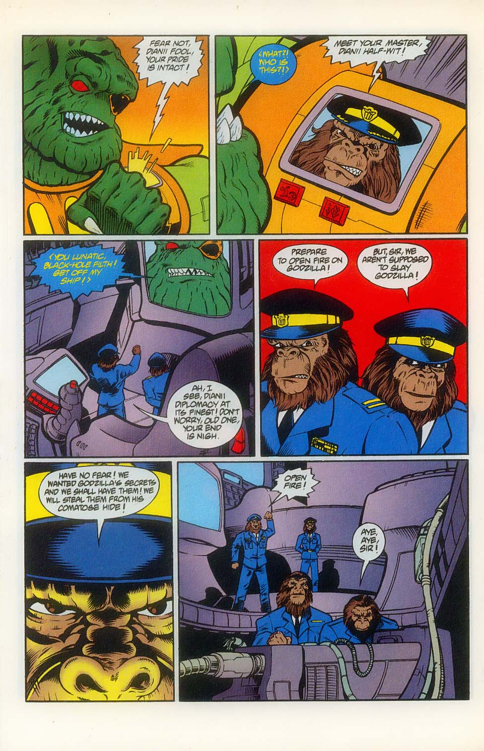 Read online Godzilla (1995) comic -  Issue #8 - 16