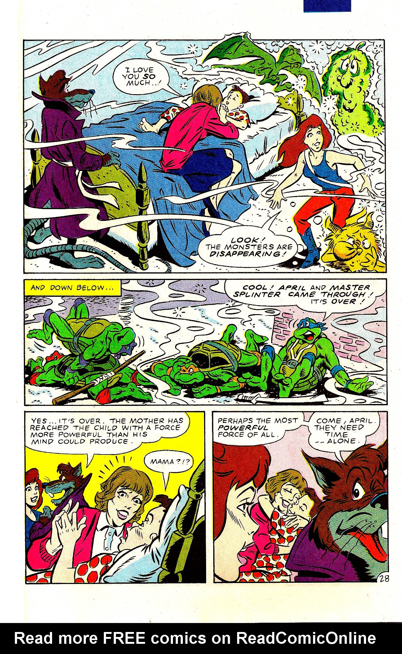 Read online Teenage Mutant Ninja Turtles Adventures (1989) comic -  Issue # _Special 3 - 56