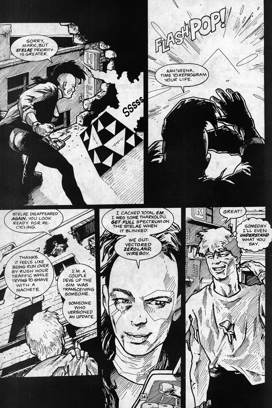 Read online Torg comic -  Issue #3 - 16