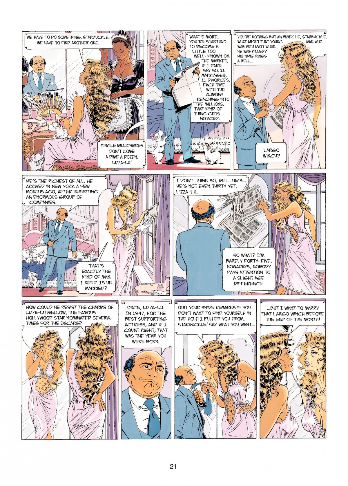 Read online Largo Winch comic -  Issue # TPB 2 - 21