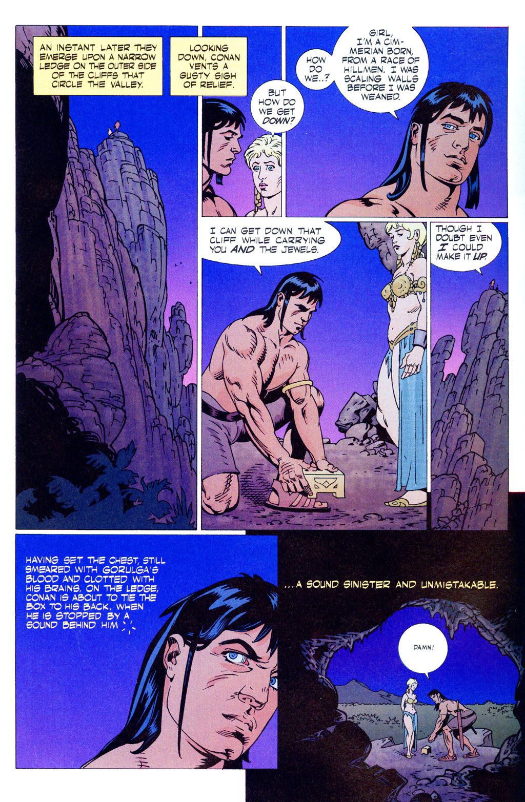 Read online Conan and the Jewels of Gwahlur comic -  Issue #3 - 17