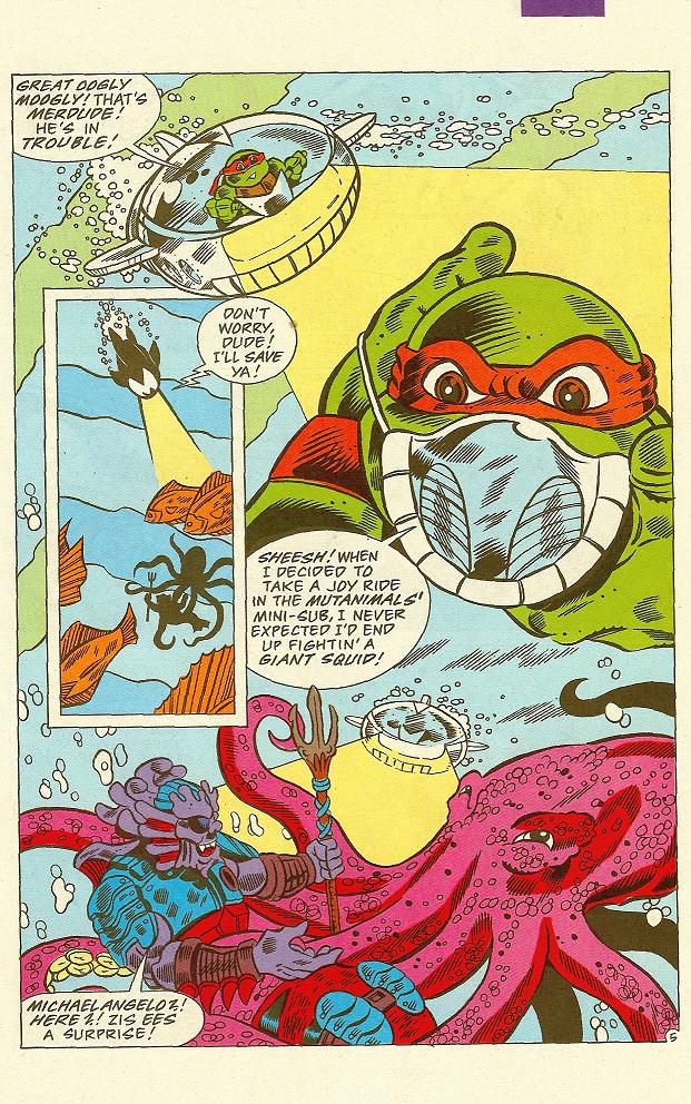 Read online Teenage Mutant Ninja Turtles Presents: Merdude comic -  Issue #1 - 6