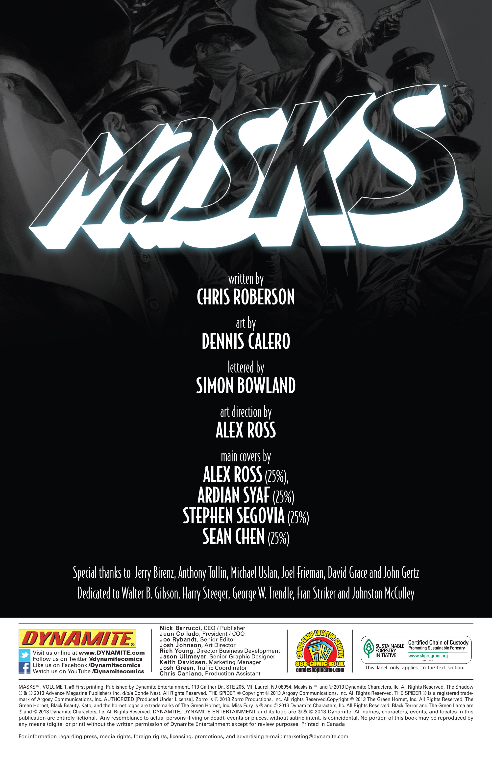 Read online Masks comic -  Issue #6 - 5