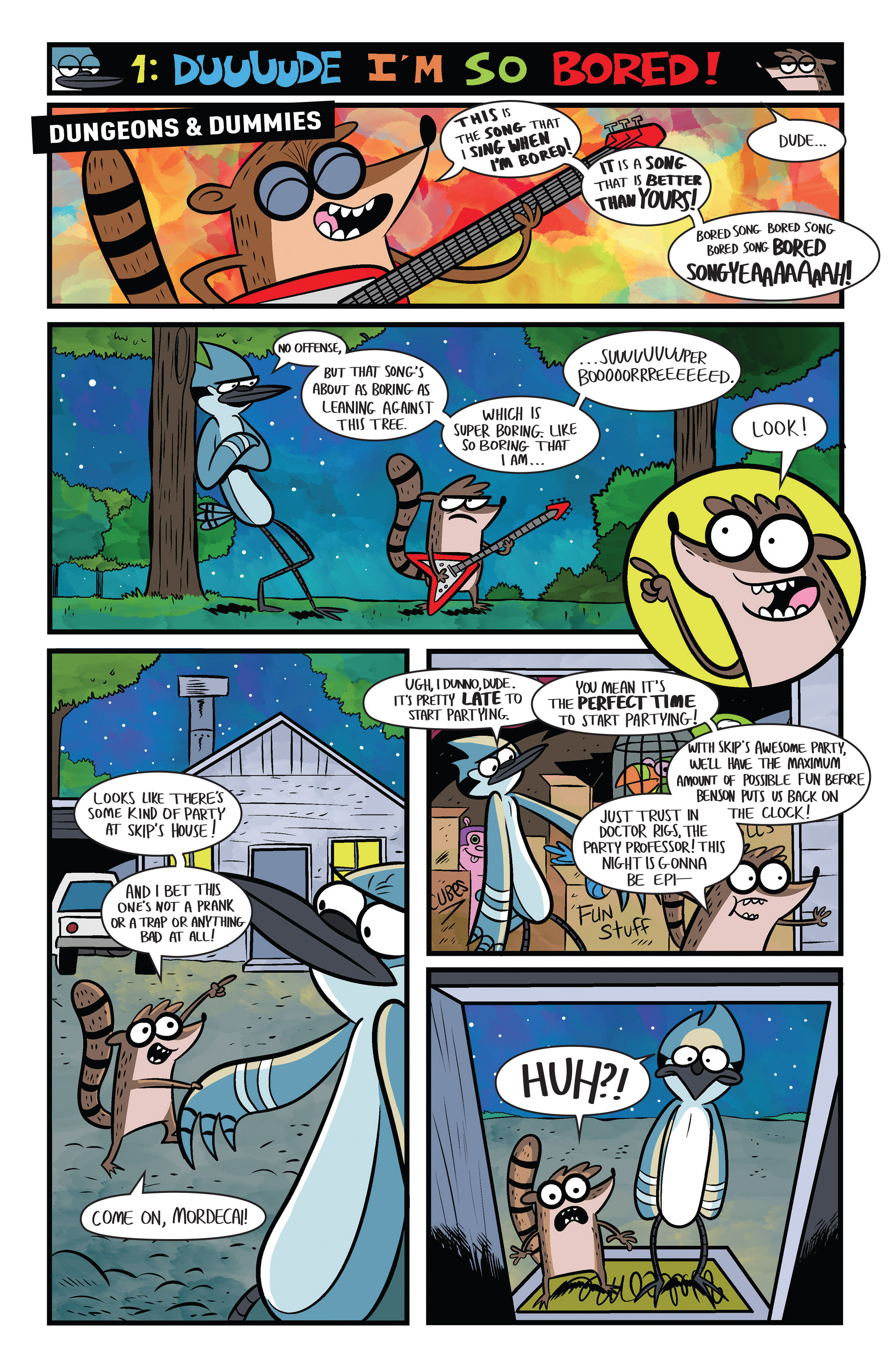 Read online Regular Show comic -  Issue #18 - 19