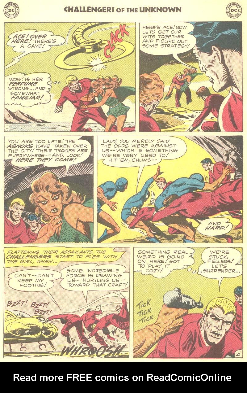 Read online Challengers of the Unknown (1958) comic -  Issue #21 - 5