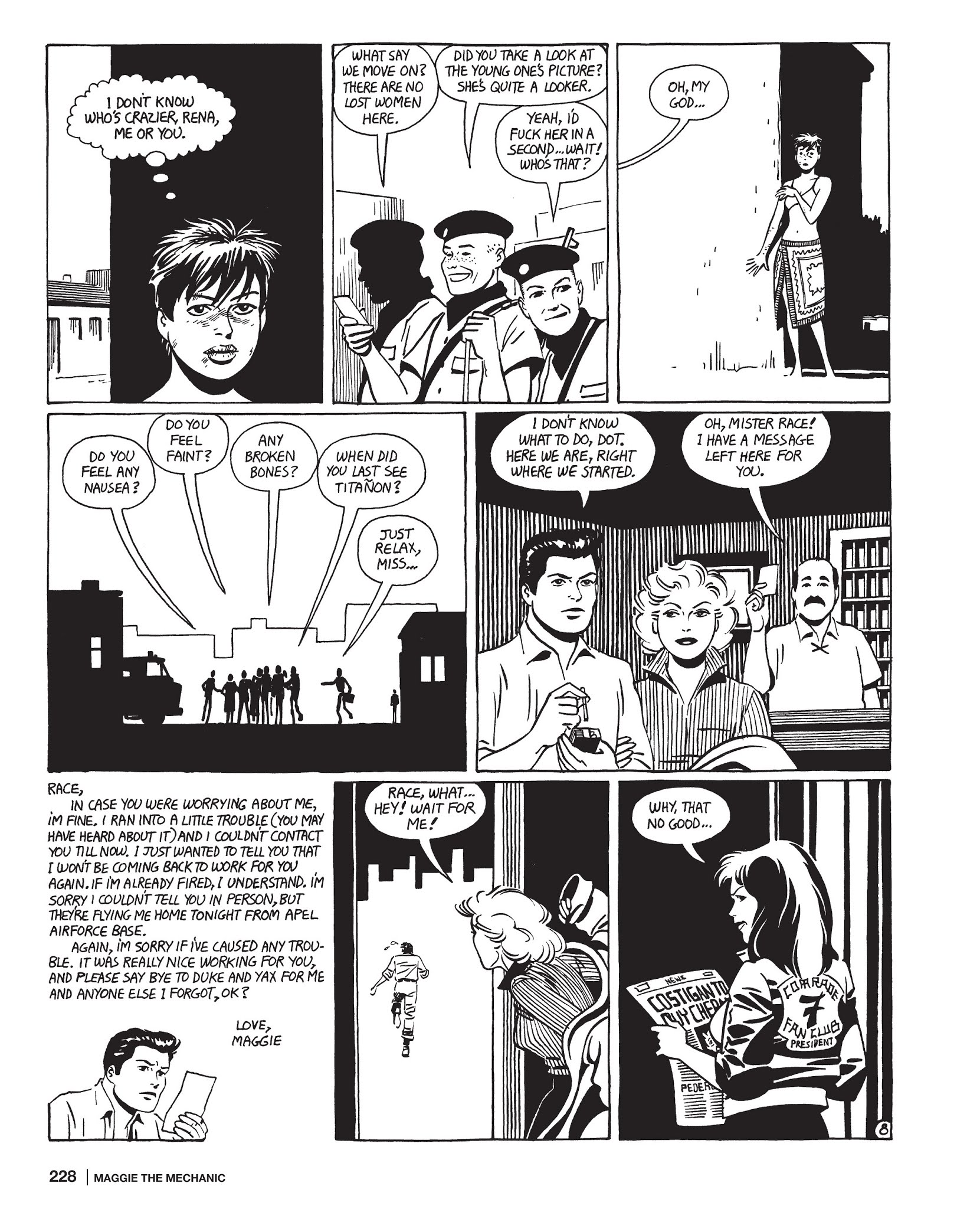 Read online Maggie the Mechanic: The Love & Rockets Library - Locas comic -  Issue # TPB (Part 3) - 39