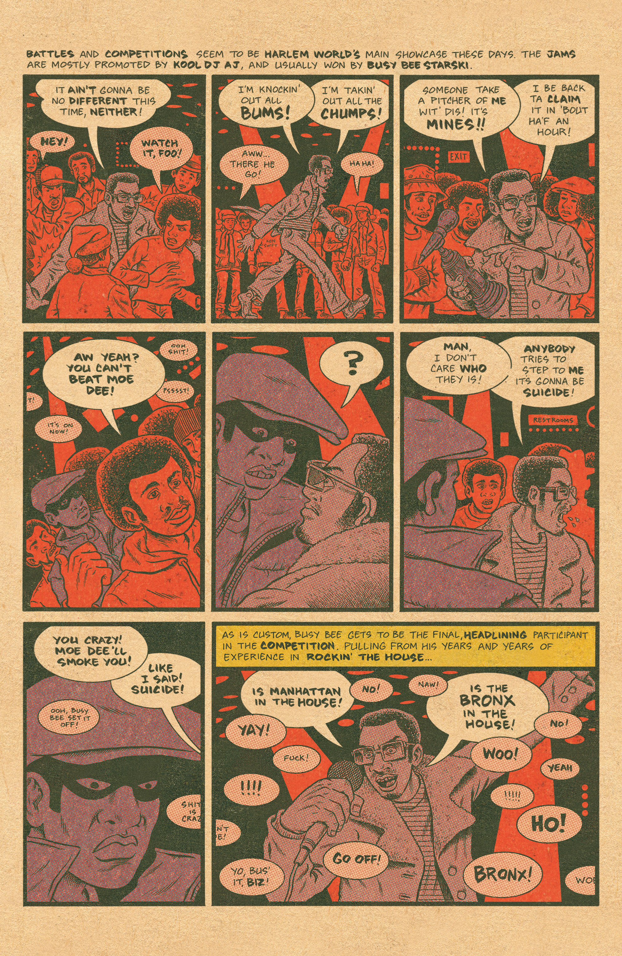 Read online Free Comic Book Day 2015 comic -  Issue # Hip Hop Family Tree Three-in-One - Featuring Cosplayers - 5