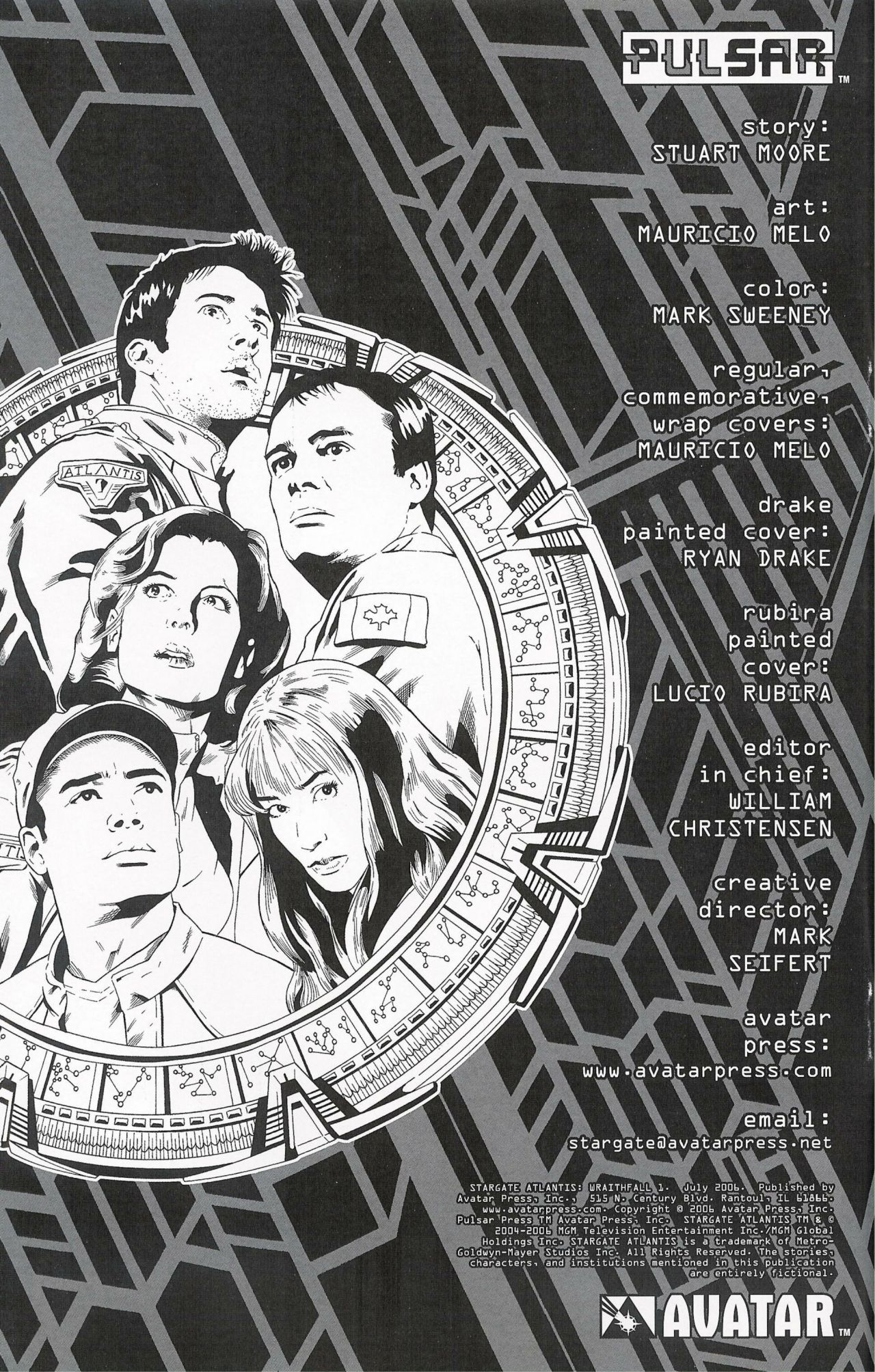 Read online Stargate Atlantis: Wraithfall comic -  Issue #1 - 3