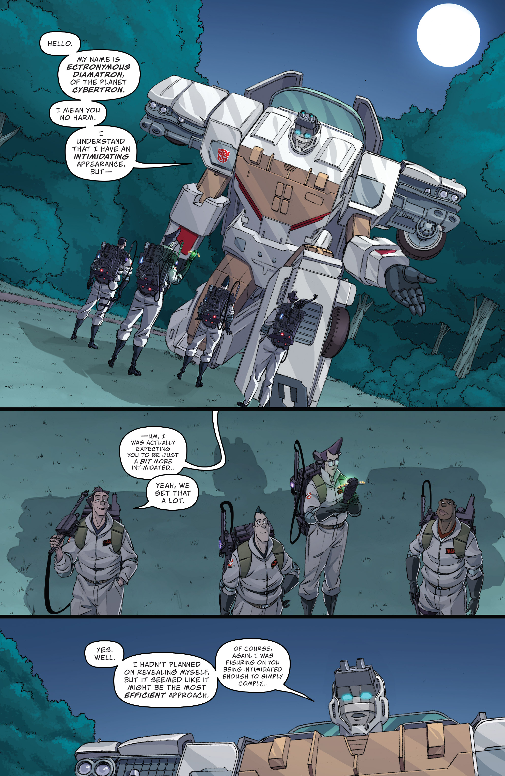 Read online Transformers/Ghostbusters comic -  Issue #2 - 5