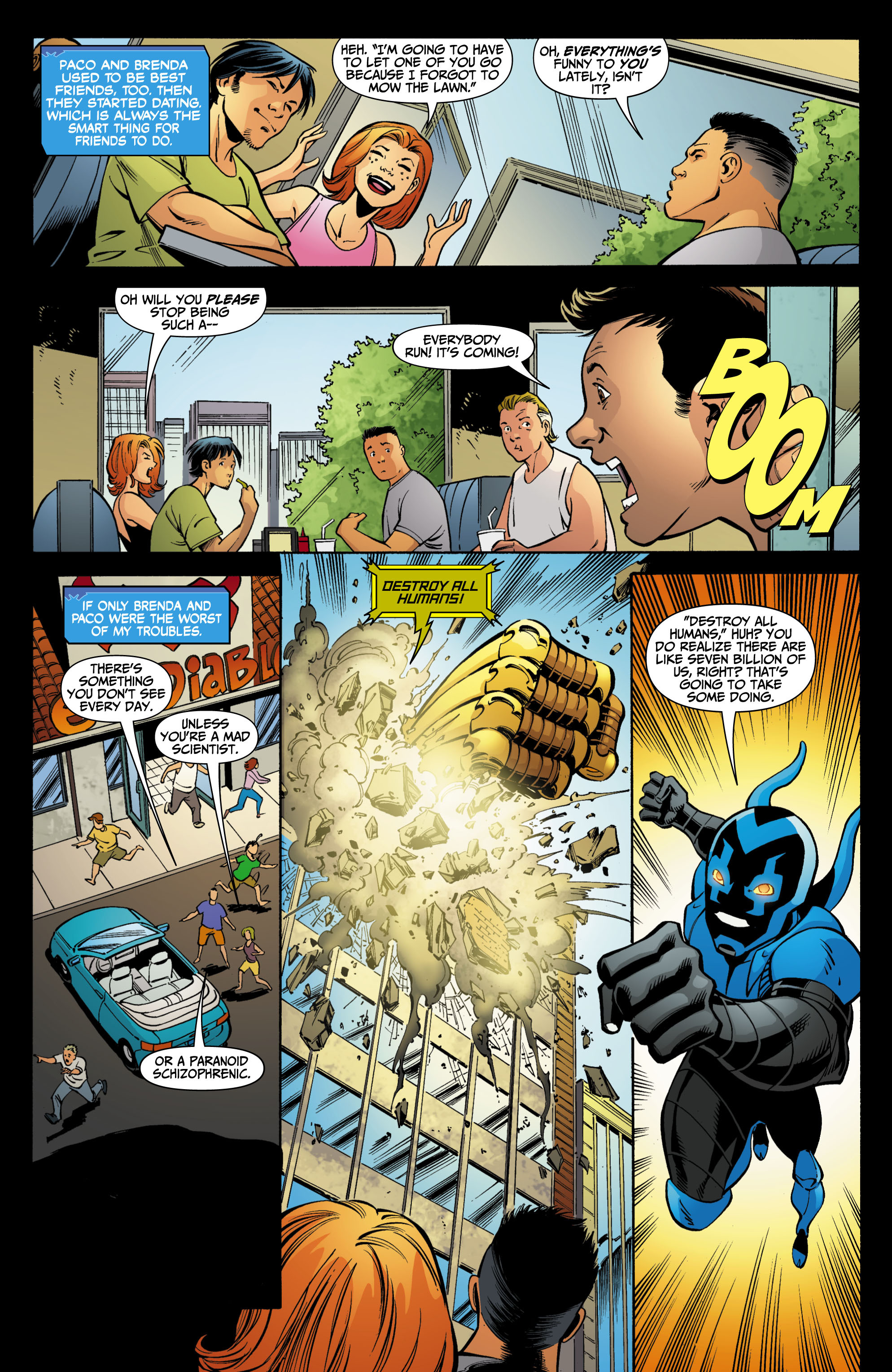 Read online Booster Gold (2007) comic -  Issue #21 - 22