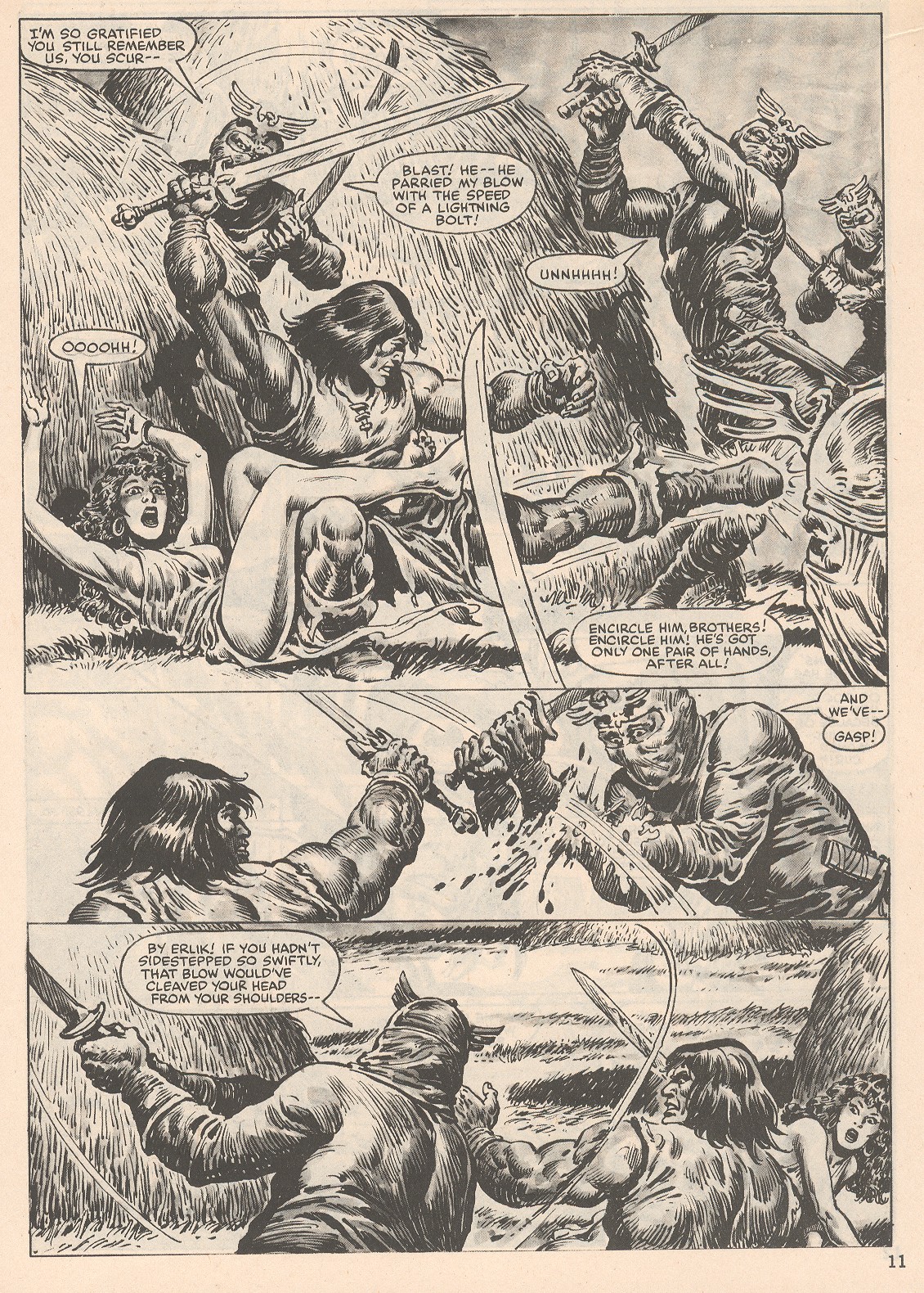 Read online The Savage Sword Of Conan comic -  Issue #104 - 11