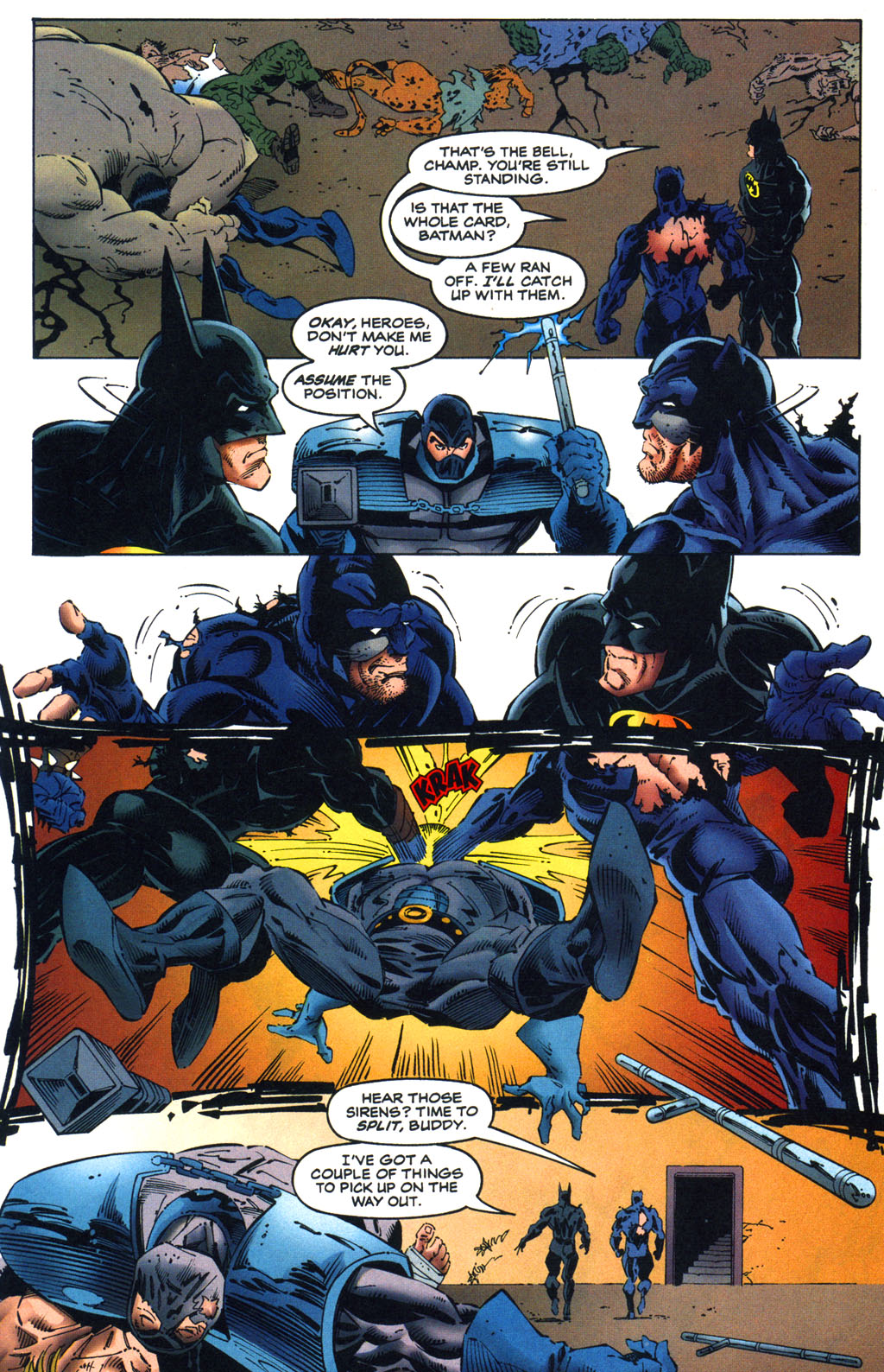 Read online Batman/Wildcat comic -  Issue #3 - 20