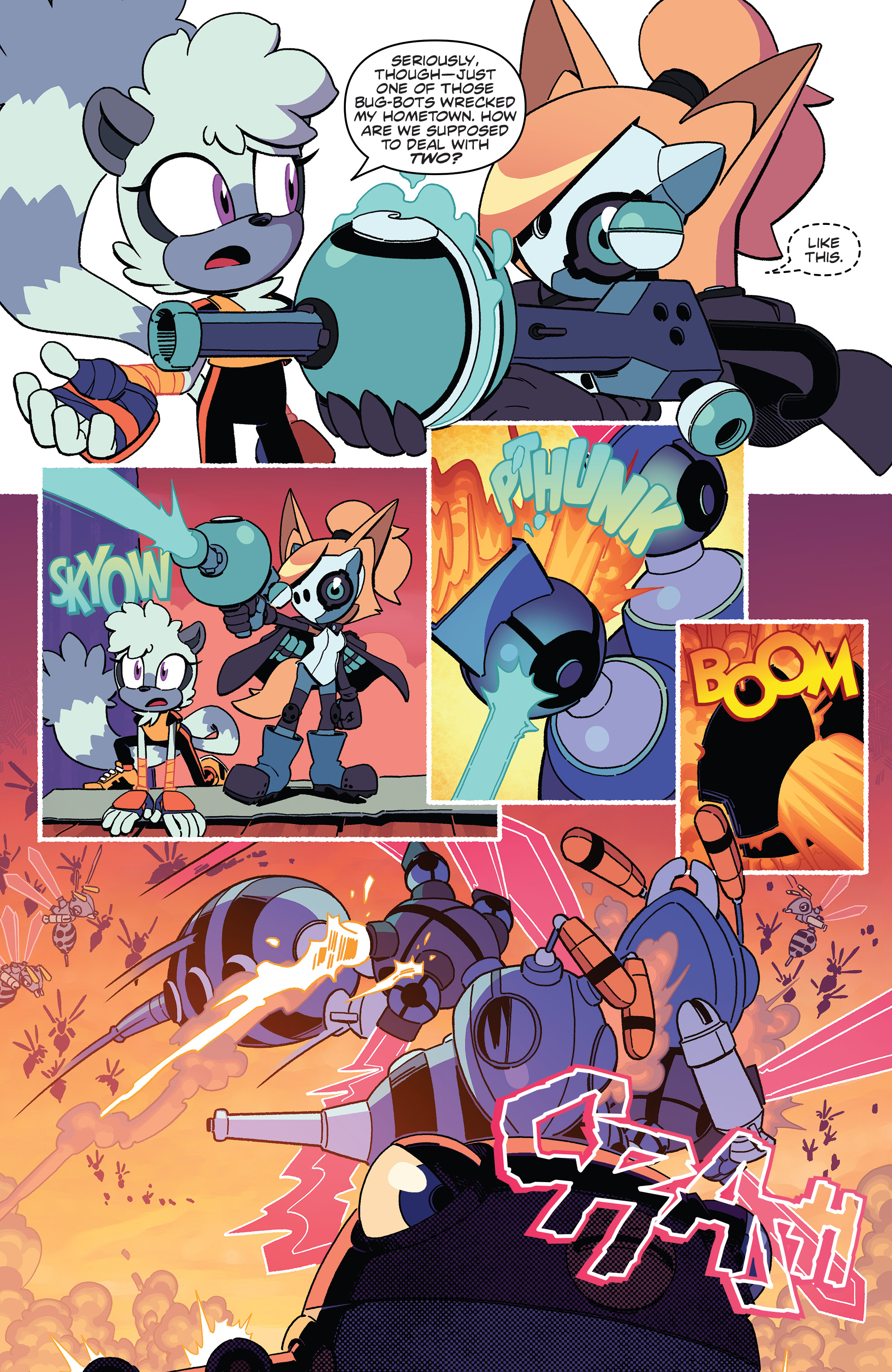 Read online Sonic the Hedgehog: Tangle & Whisper comic -  Issue #4 - 4