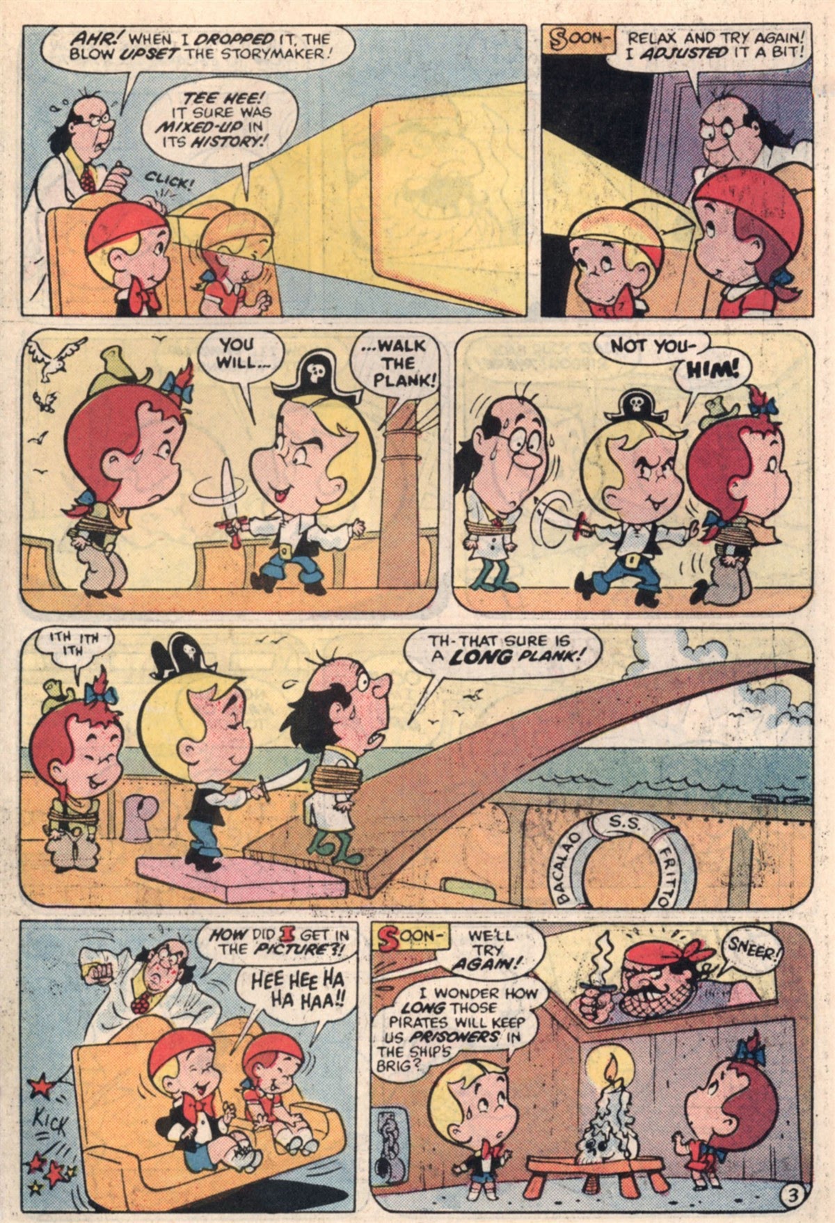 Read online Harvey Hits Comics comic -  Issue #1 - 7