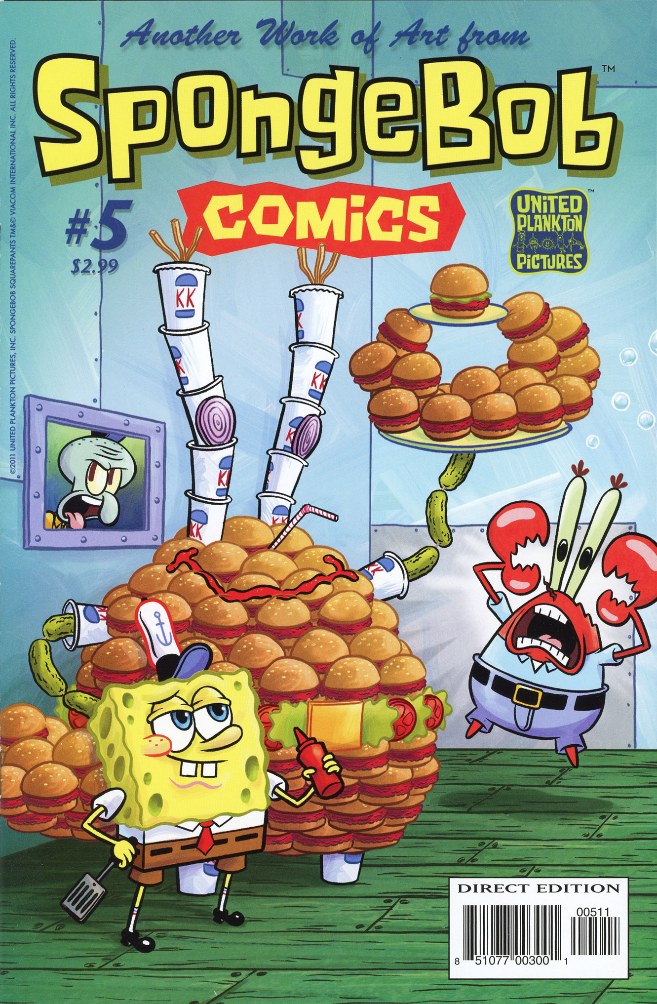 Read online SpongeBob Comics comic -  Issue #5 - 1