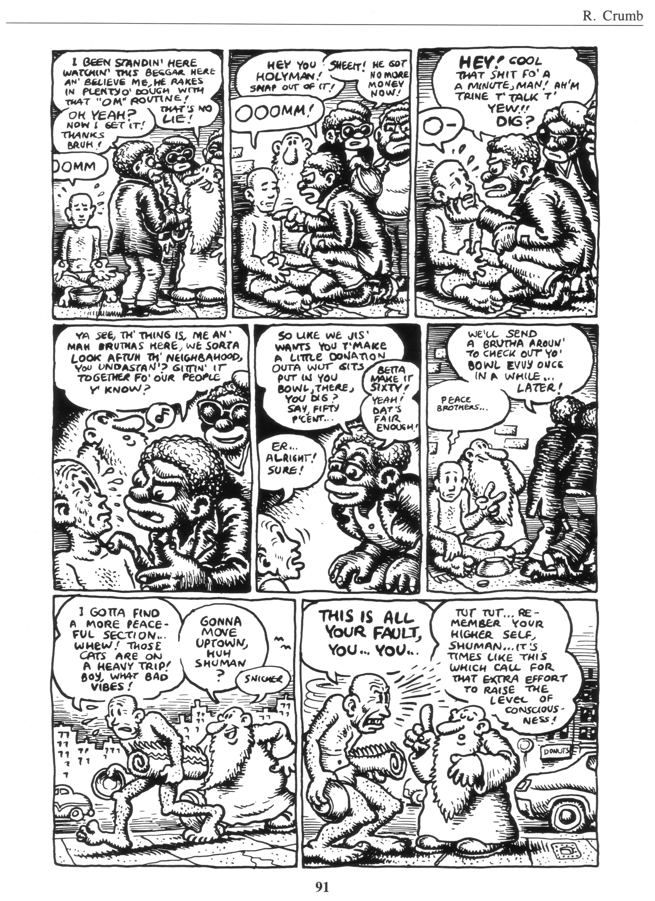 Read online The Complete Crumb Comics comic -  Issue # TPB 7 - 99