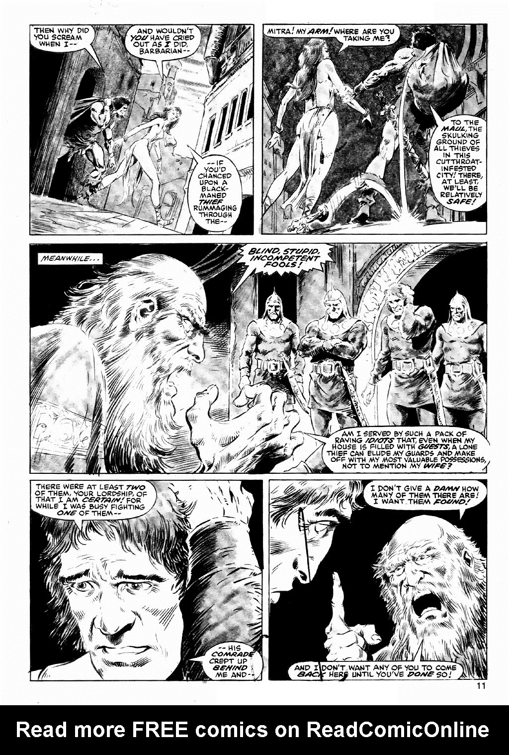 Read online The Savage Sword Of Conan comic -  Issue #84 - 11