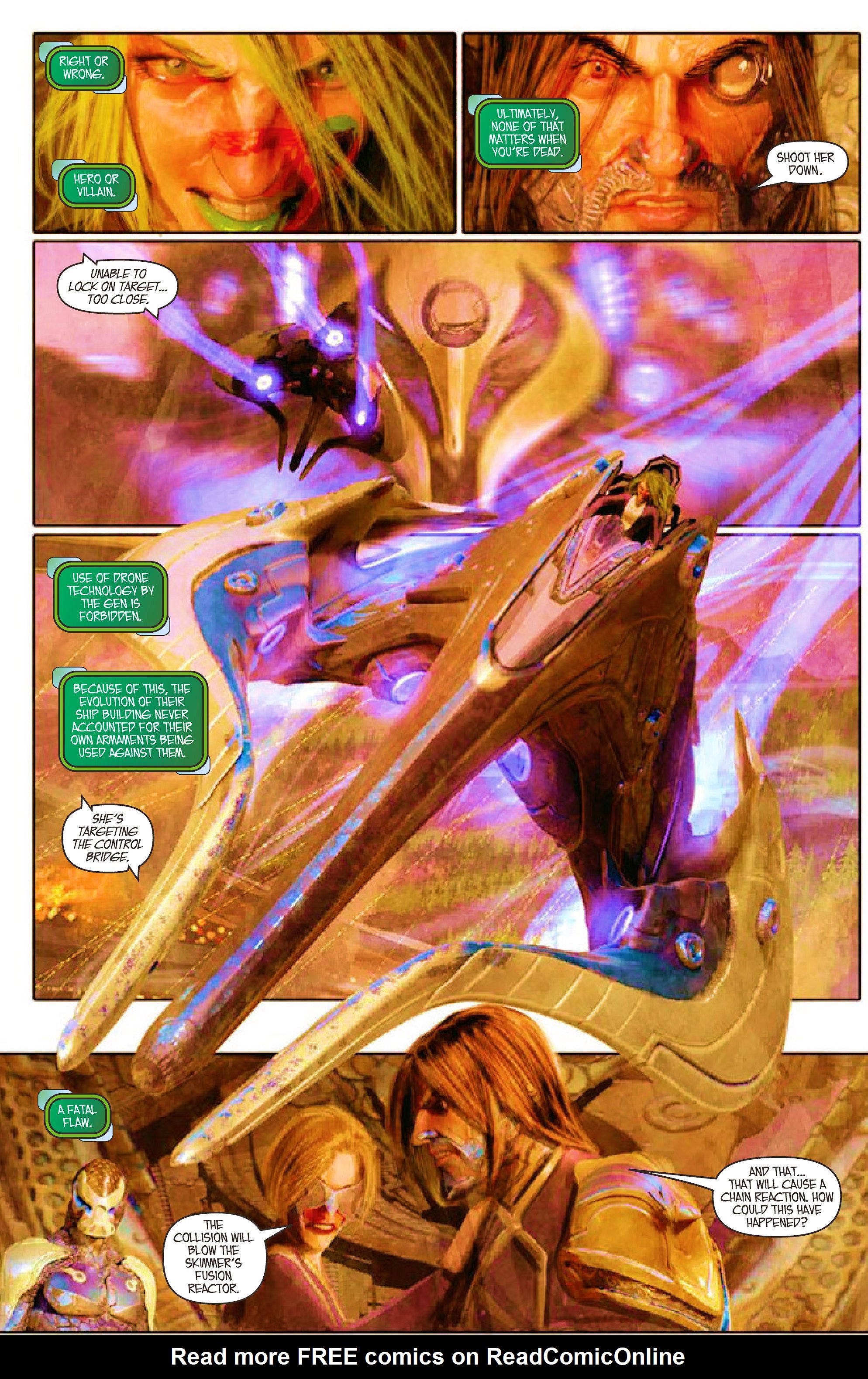 Read online Aphrodite IX (2013) comic -  Issue #5 - 12