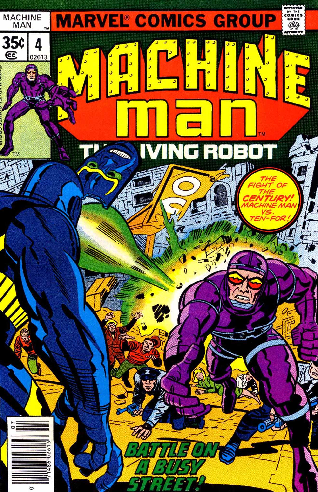 Read online Machine Man (1978) comic -  Issue #4 - 1