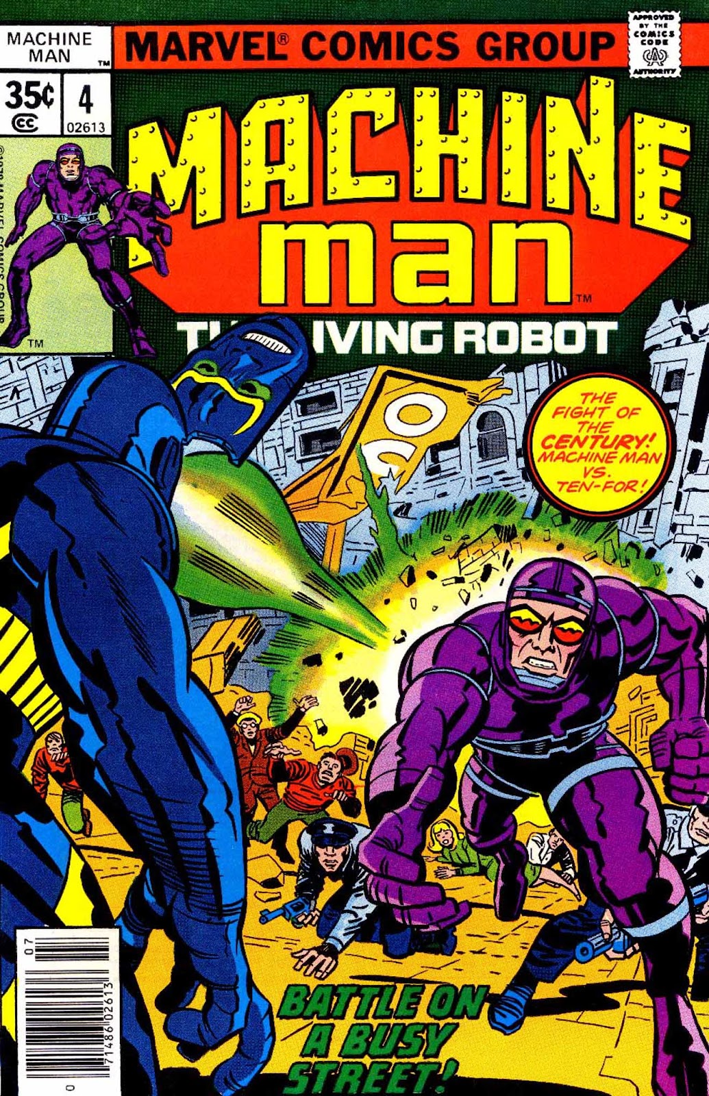 Machine Man (1978) issue 4 - Page 1